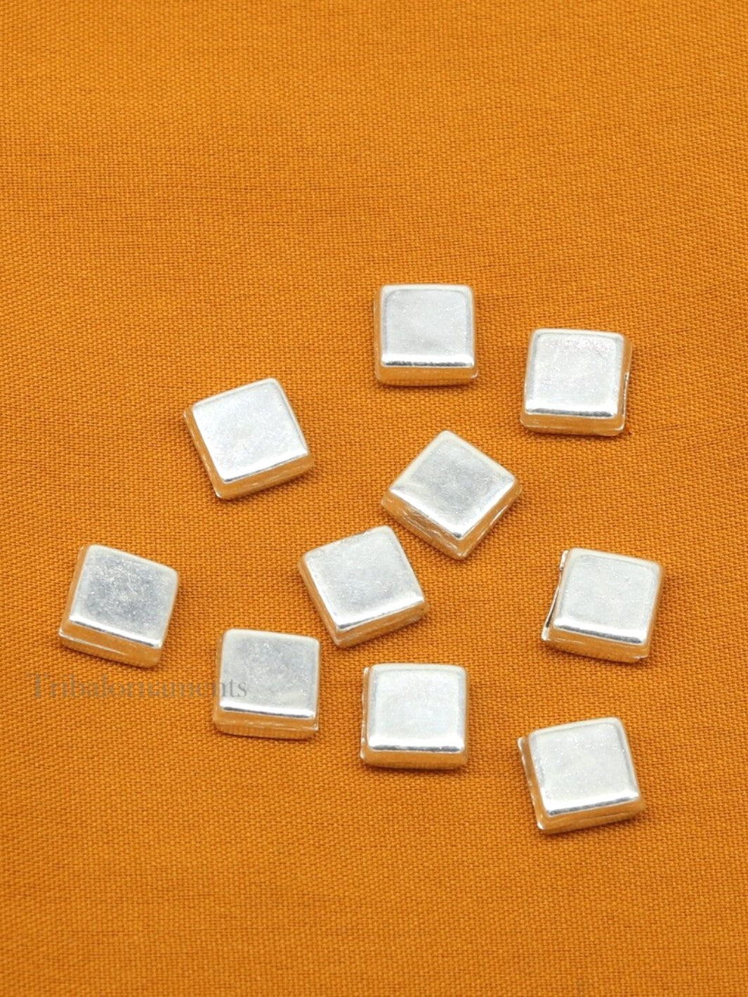 Silver Naivedyam / Silver Coconut Cubes(10 pieces) - PSA Jewels