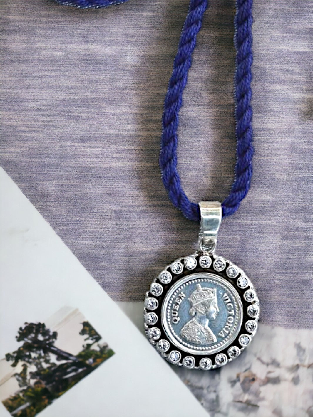 Essence Fine Victorian Coin Pendant - PSA Jewels