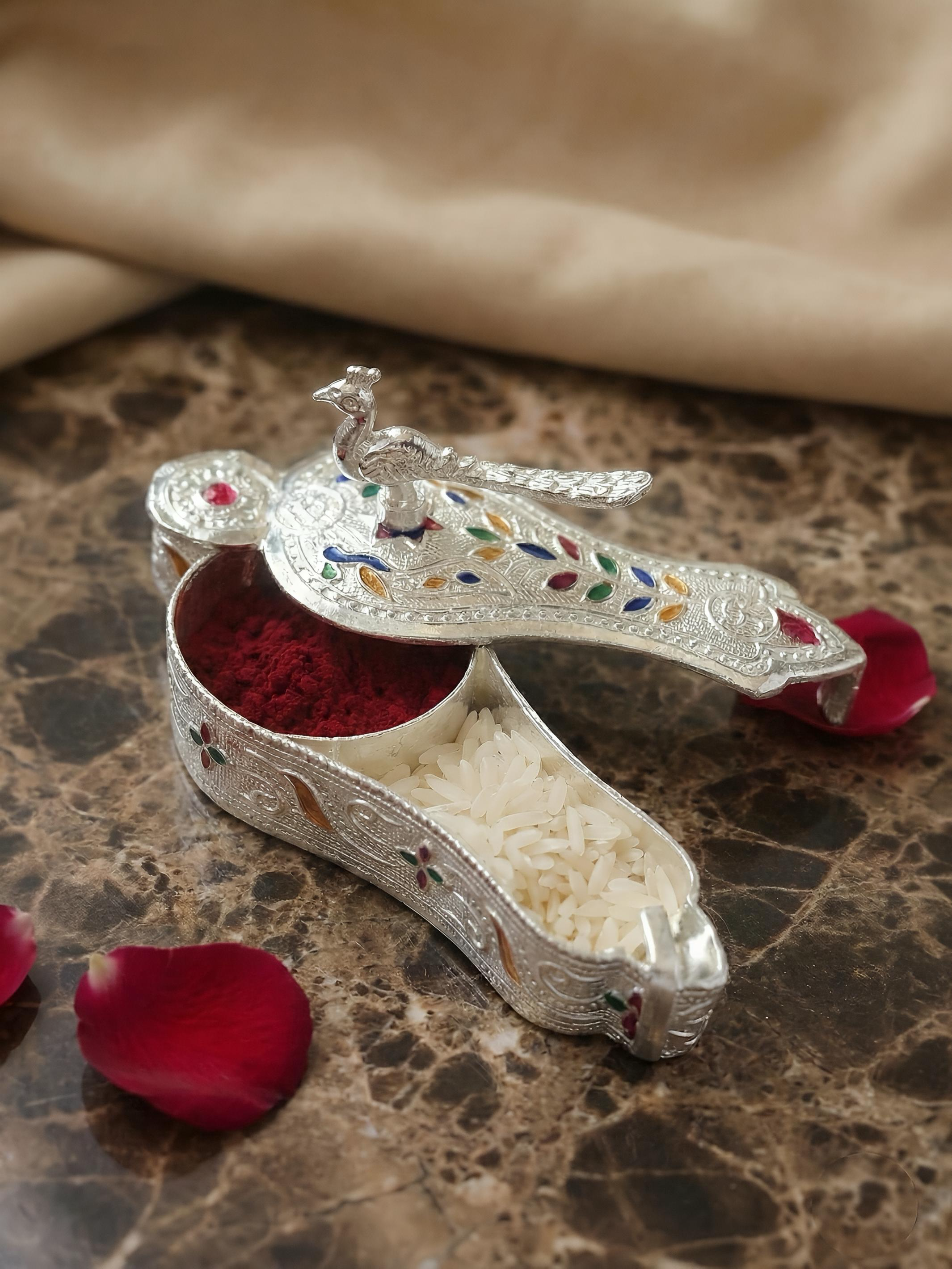 Tilak Parampara Pure Silver Gift Hamper