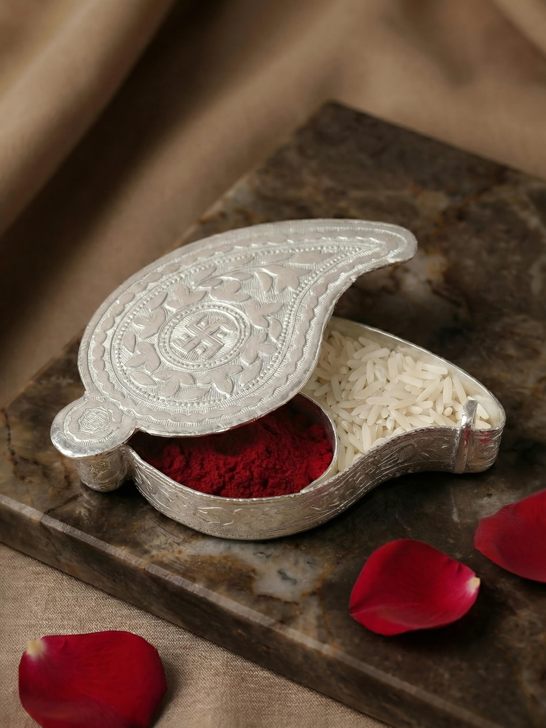 Shubhotsav Tilak Ritual Pure Silver Gift Hamper