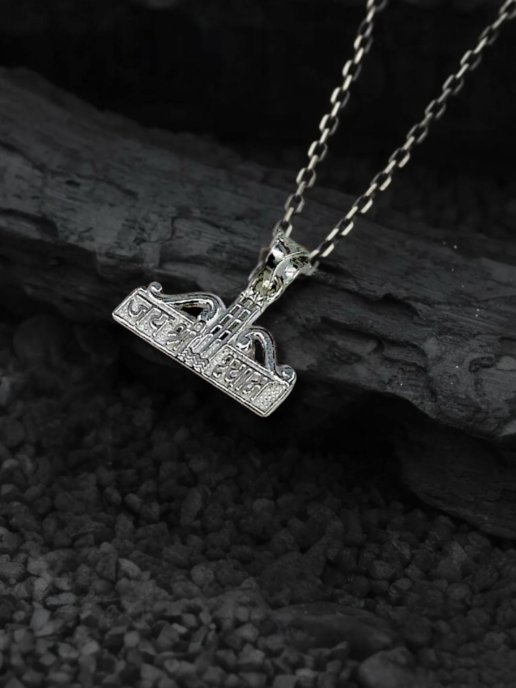 Divine Khatushyam ji Dhanush Pendant with Chain - PSA Jewels