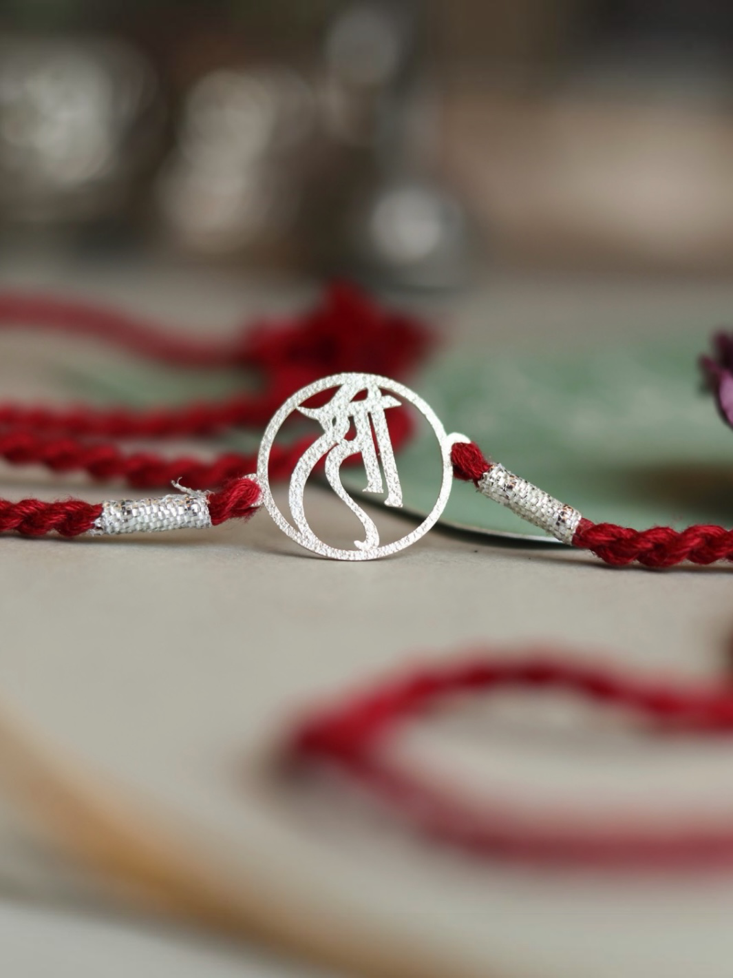 ShreeSutra 92.5 Pure Silver Rakhi