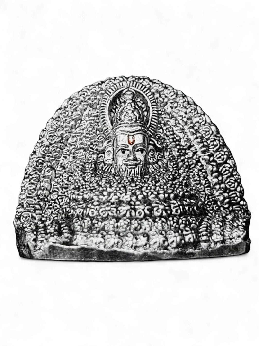 Pure Silver Antique Shree Khatu Shyam Idol