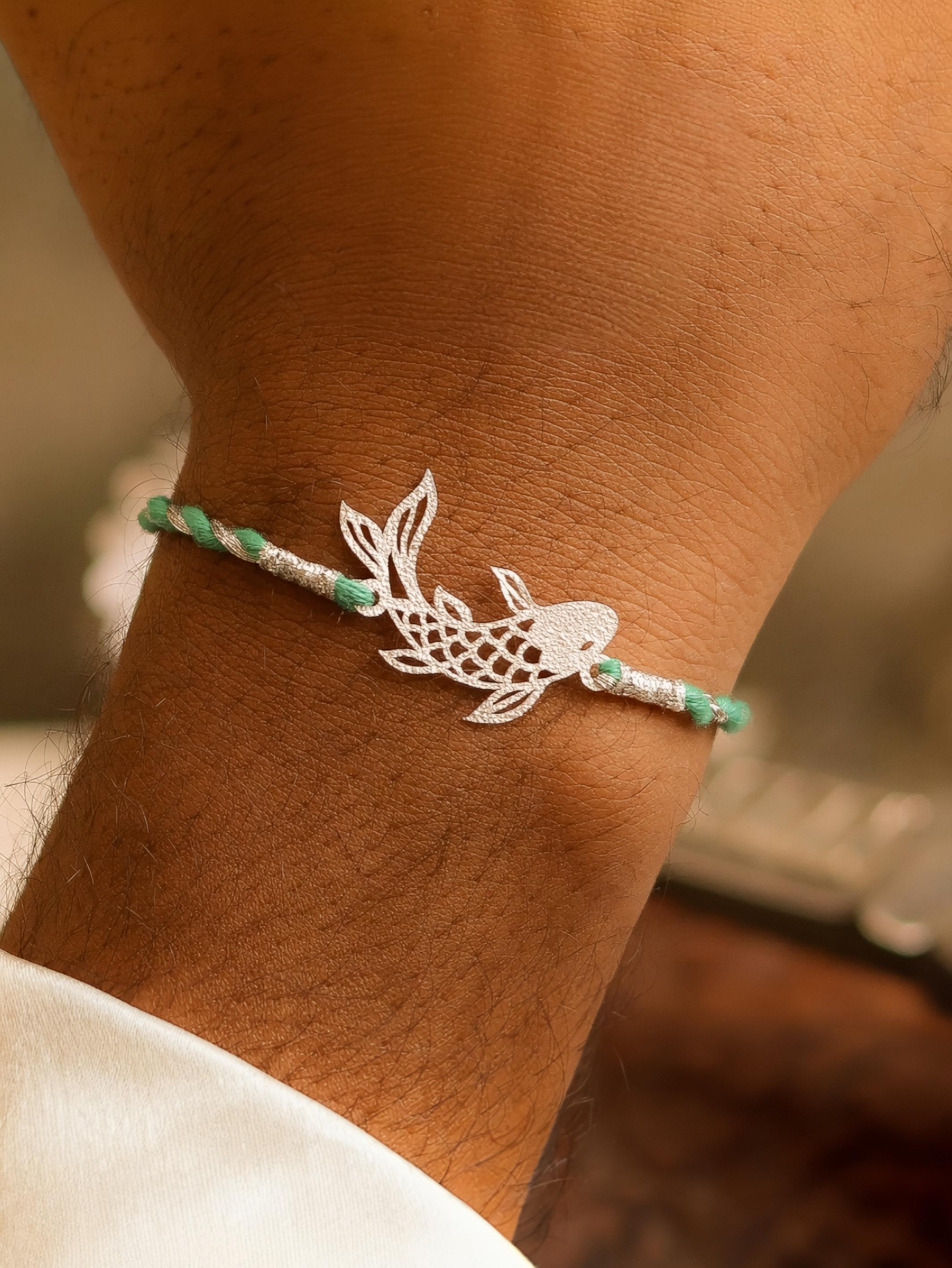 Money Blessing Luxury 92.5 Silver Bhai Rakhi