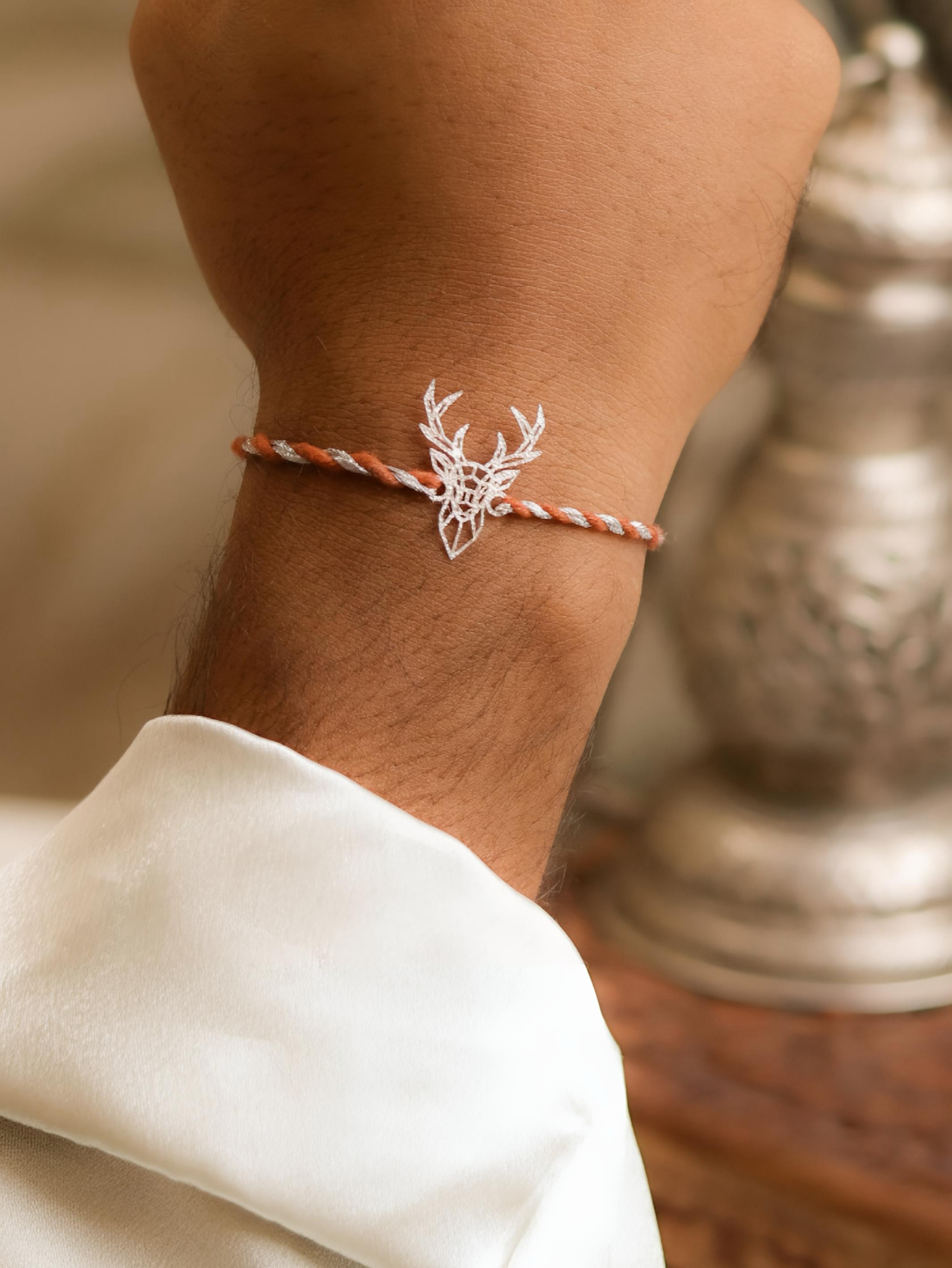 Deer Luxury 92.5 Silver Bhai Rakhi