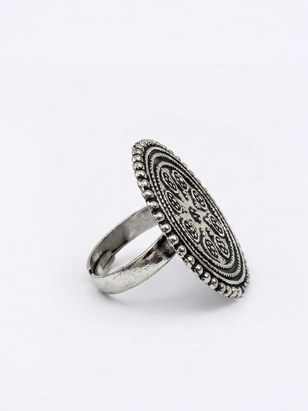 Dilbaro Big Pure Silver Ring