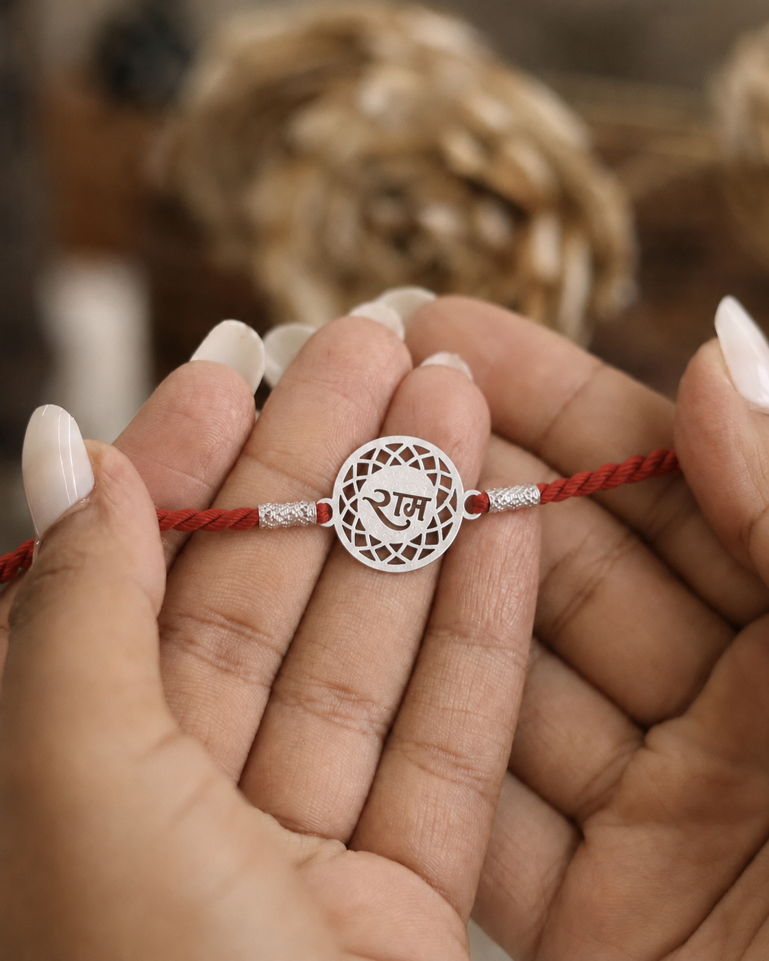 RamRaksha 92.5 Pure Silver Rakhi