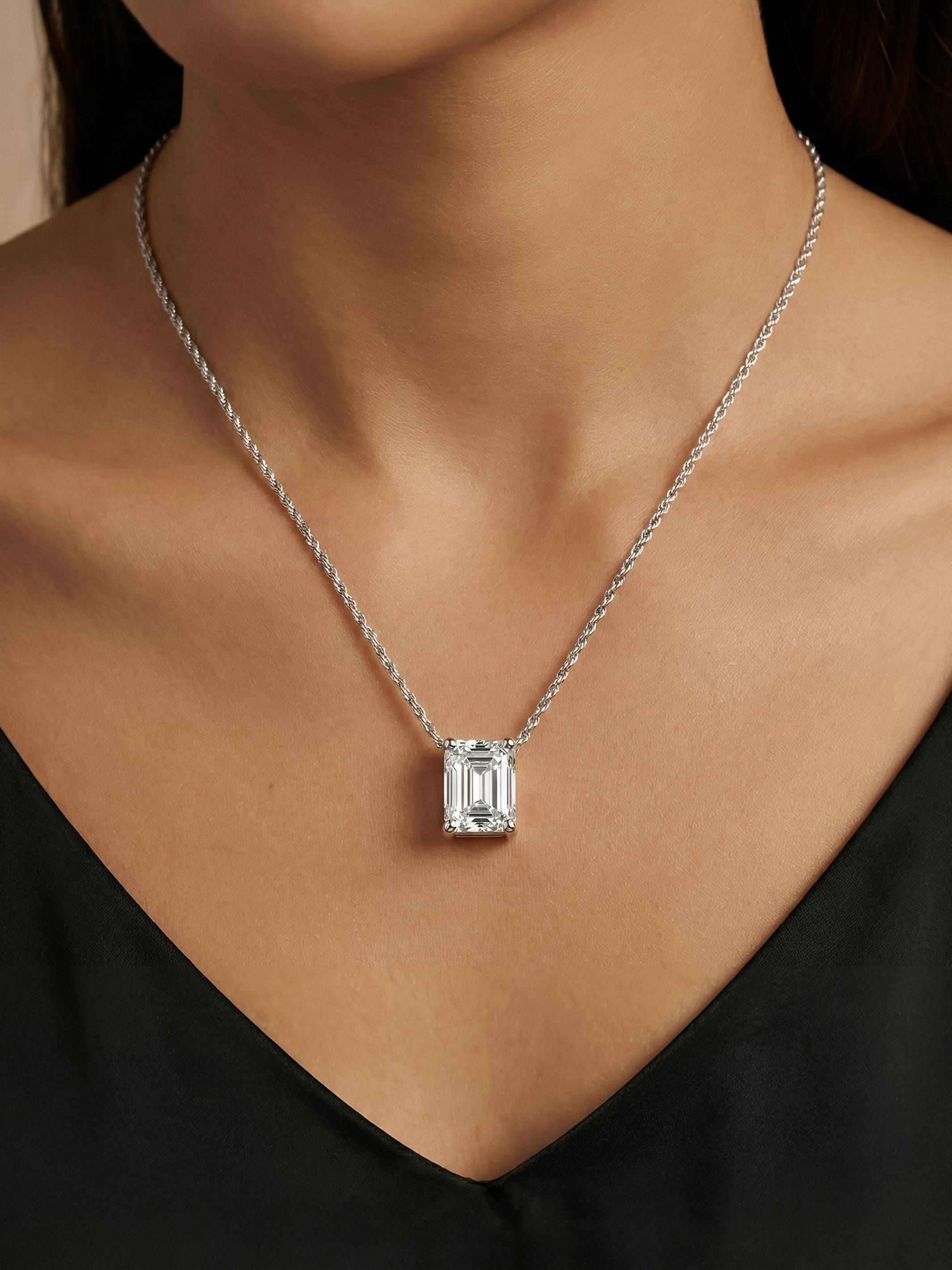 Sterling Silver Fair and Square Pendant