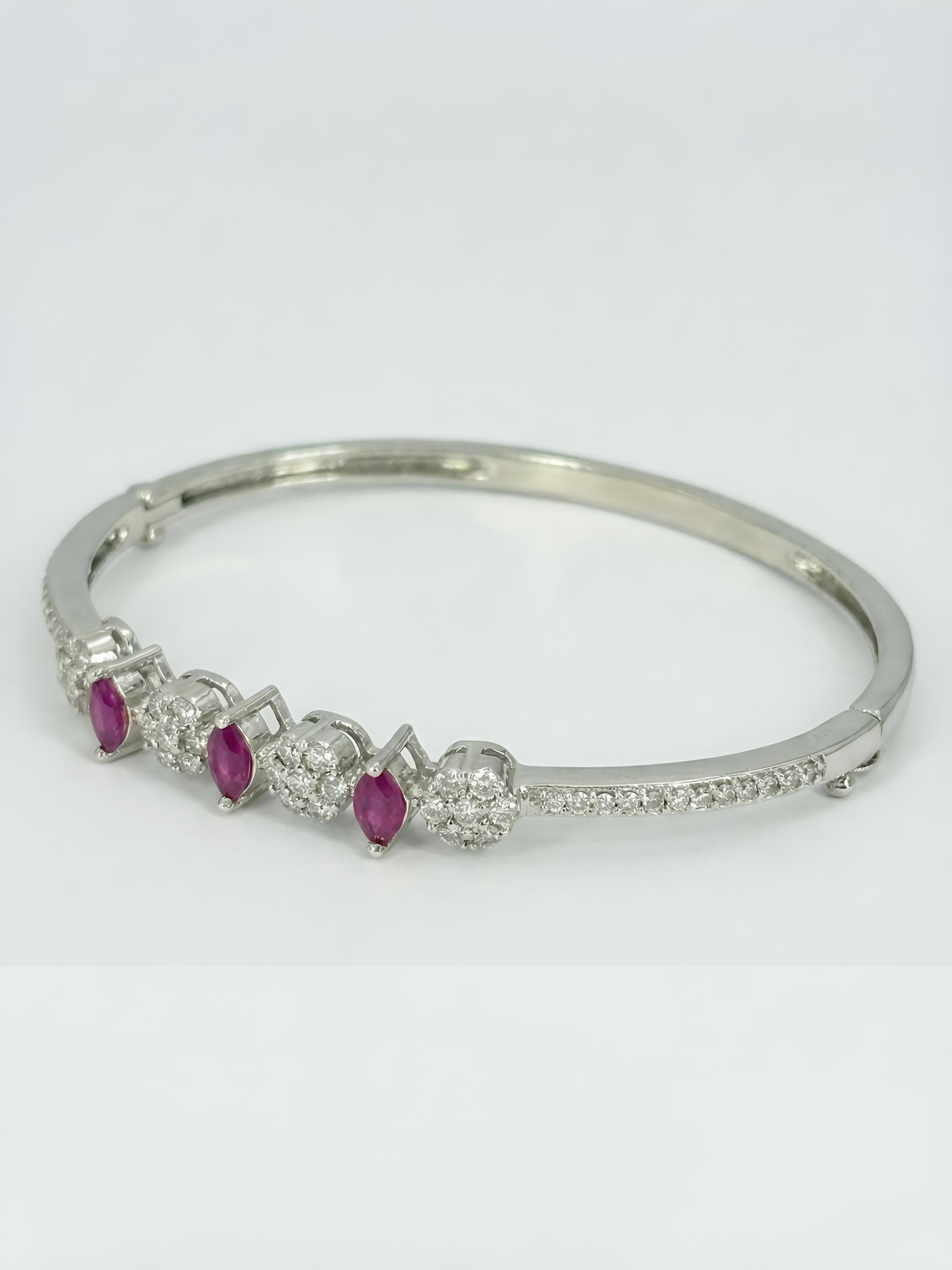 Crimson Promise Pure Silver Bracelet