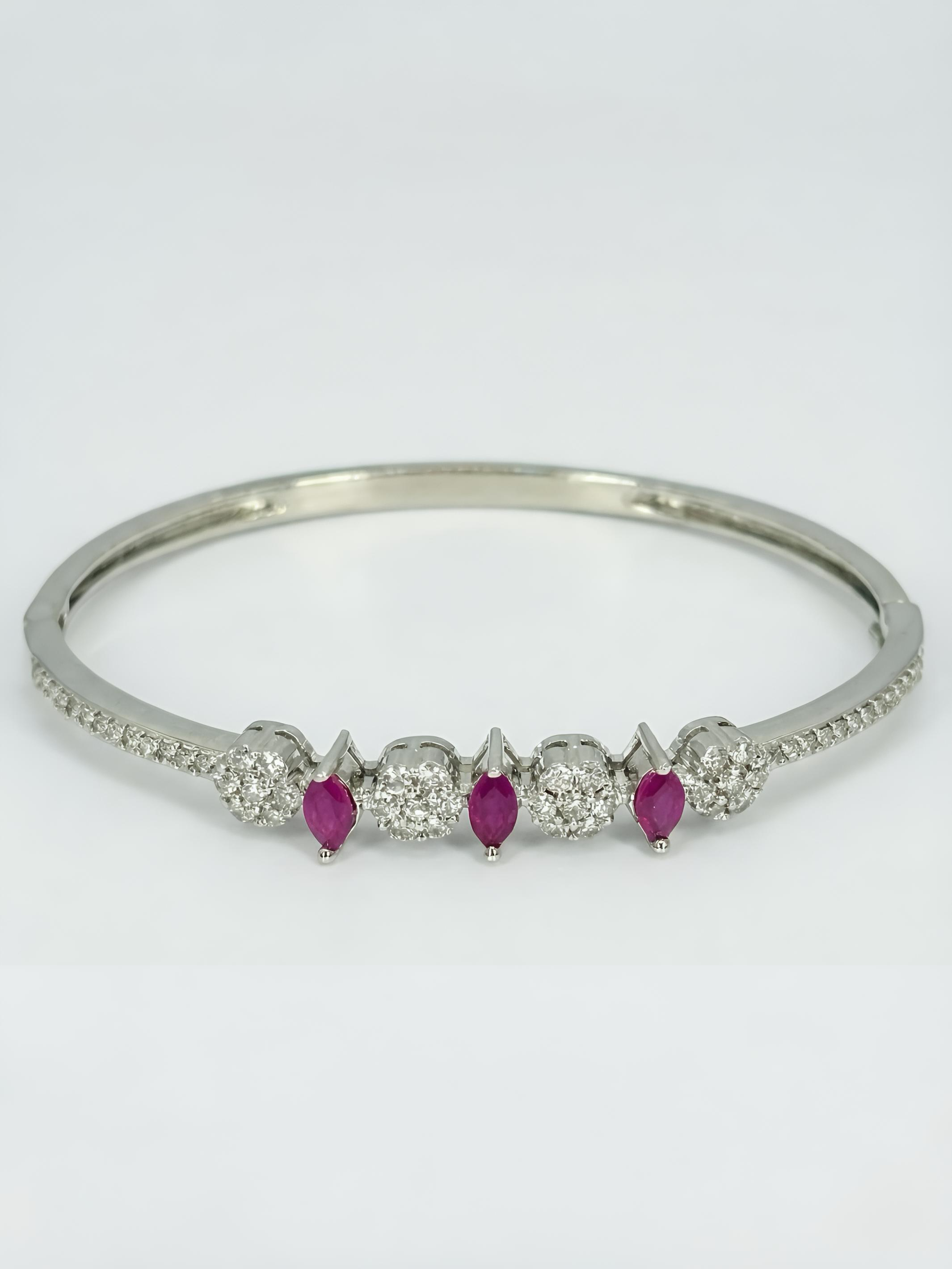 Crimson Promise Pure Silver Bracelet