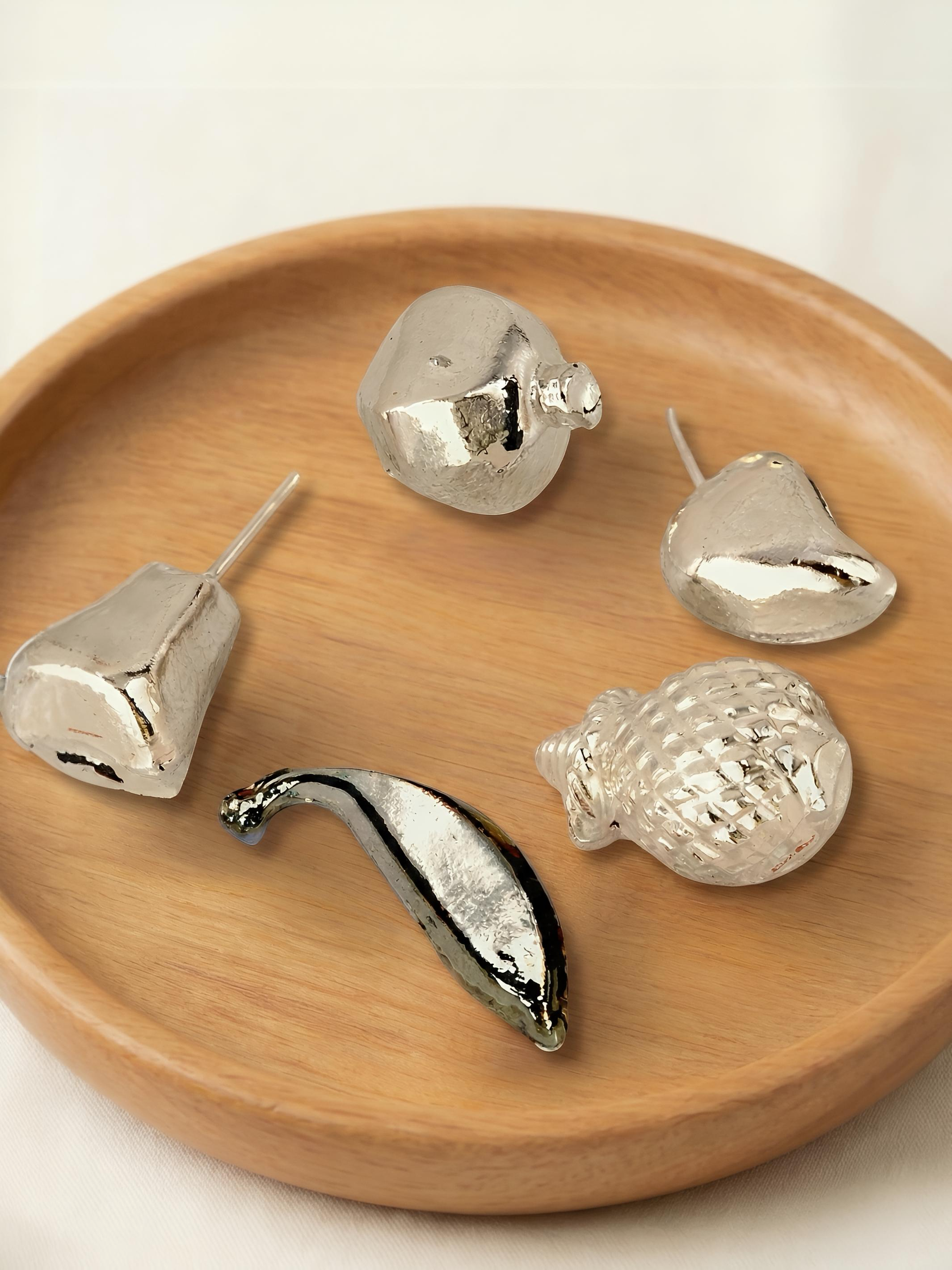 Fruit Item Pure Silver Hamper / Gift Box (5 Fruits Collection)