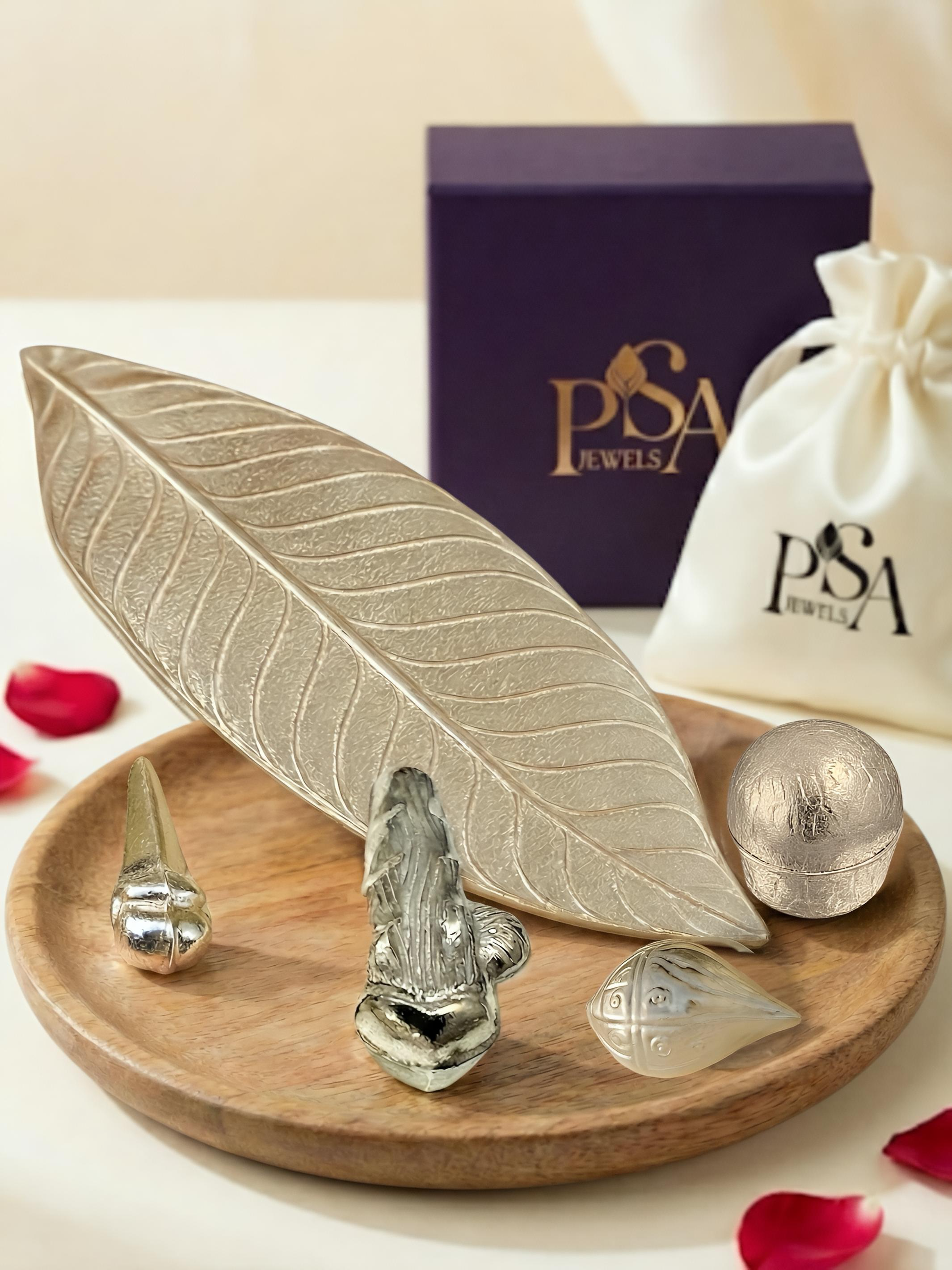 Divya Arpan Blessings Pure Silver Hamper / Gift Box