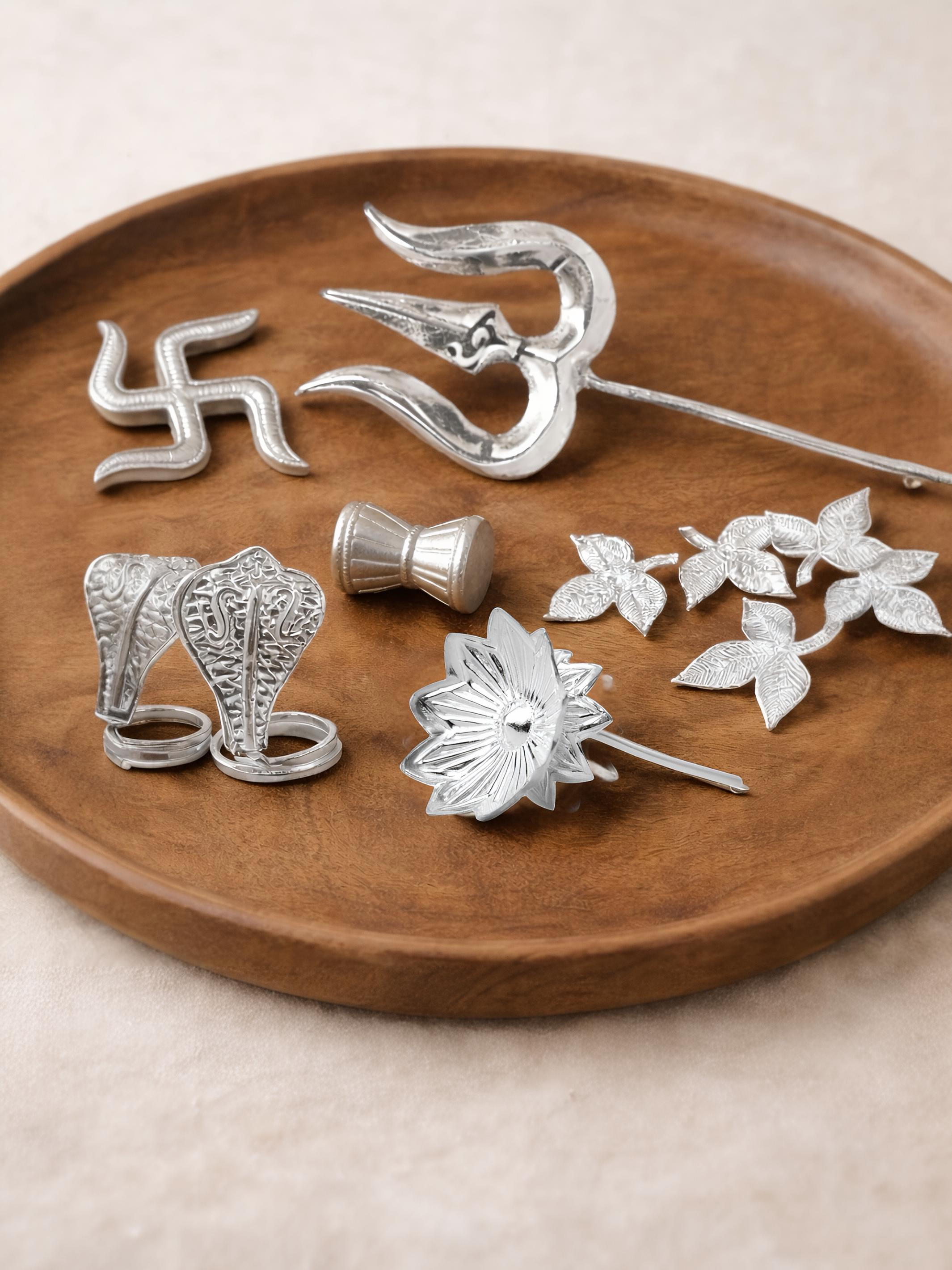 Shivji Pujan Special Mega Pure Silver Hamper / Gift Box