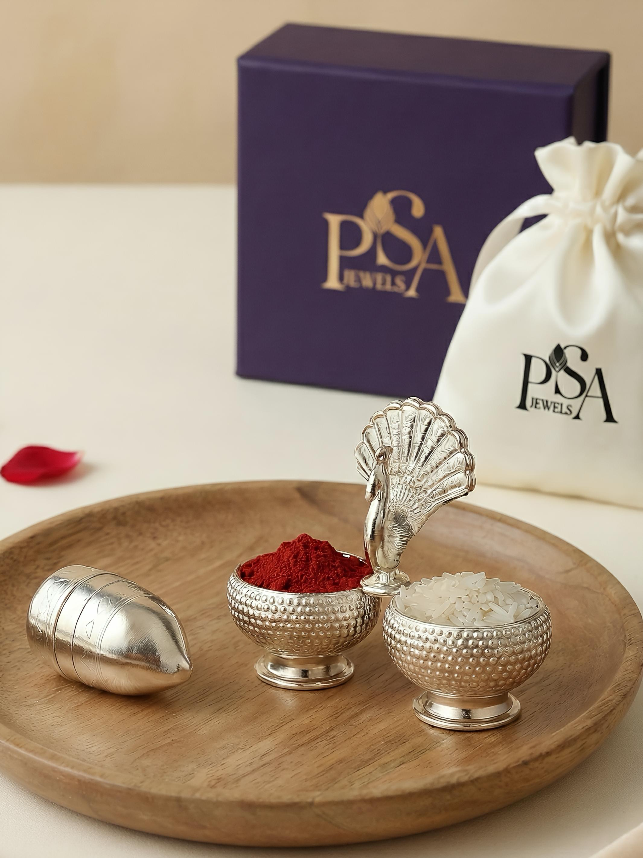 Tilak Saubhagya Pure Silver Gift Hamper