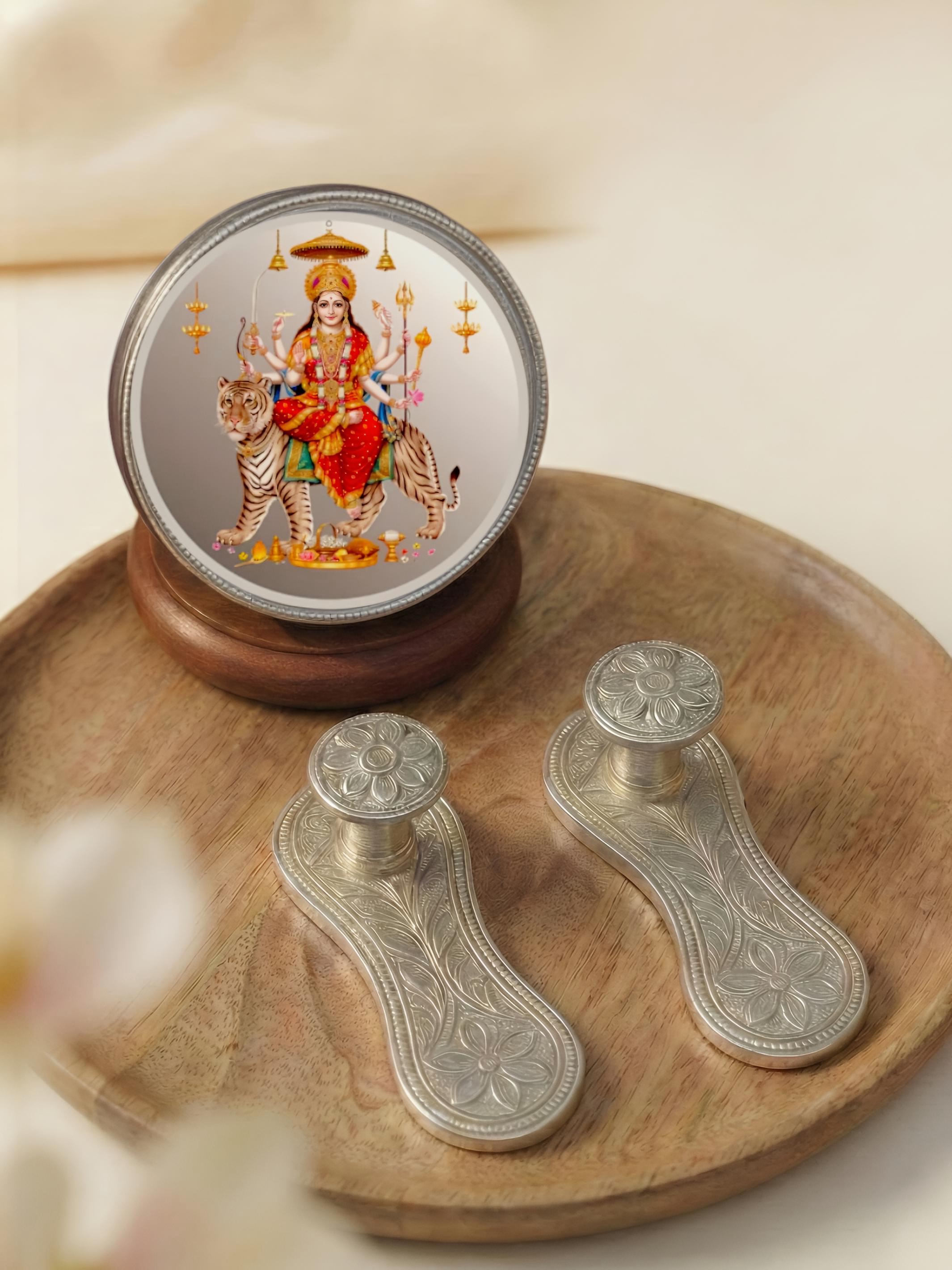 Mata Rani Special Pure Silver Hamper / Gift Box