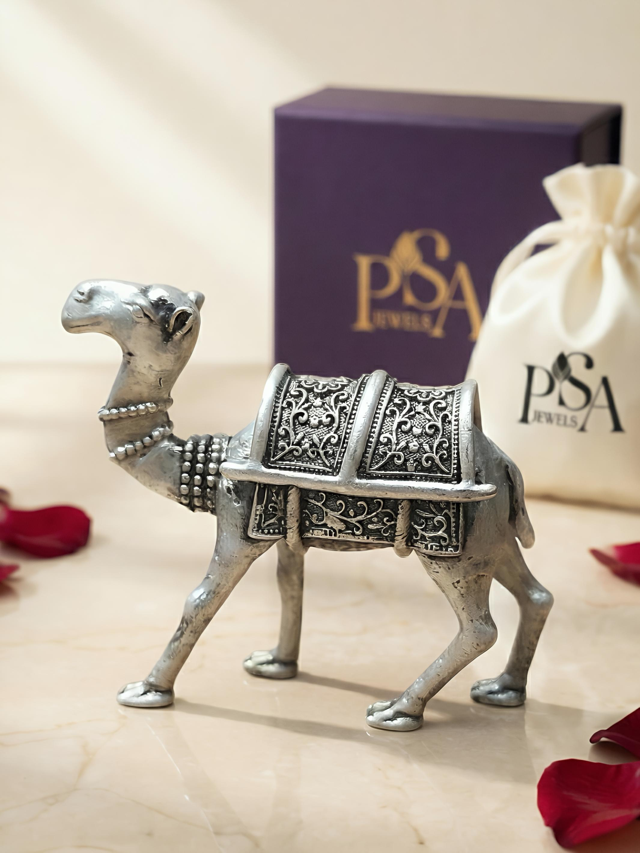 Pure Silver Camel Idol