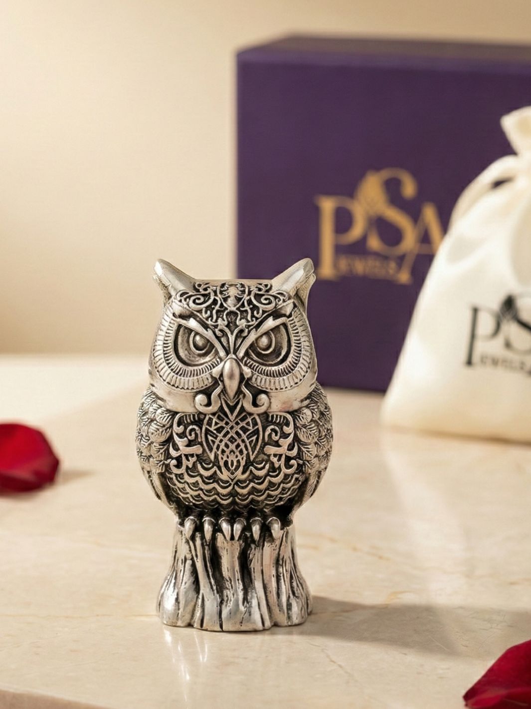 Pure Silver Owl