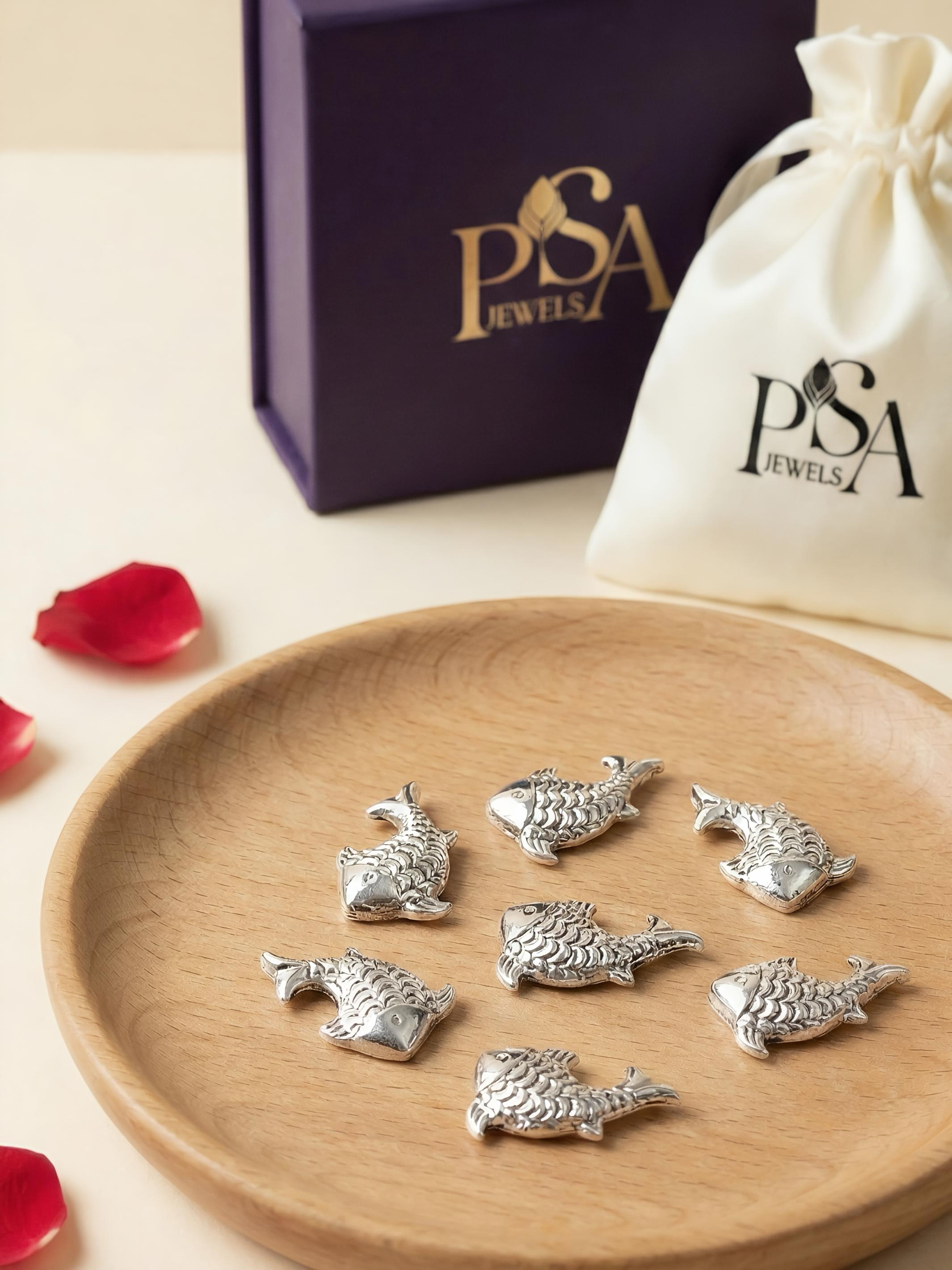 Pure Silver Small Fish