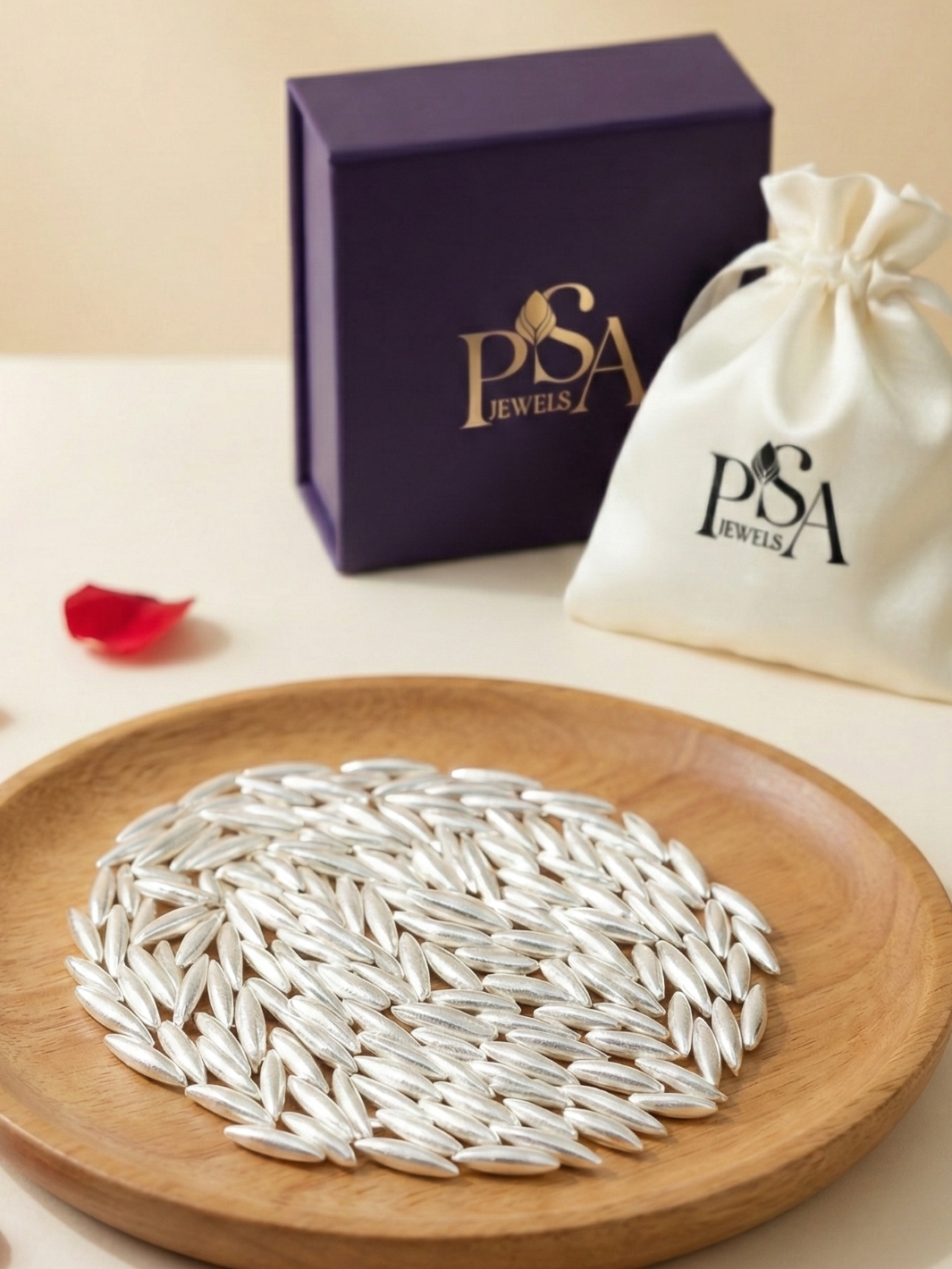Pure Silver Rice/ Akshat