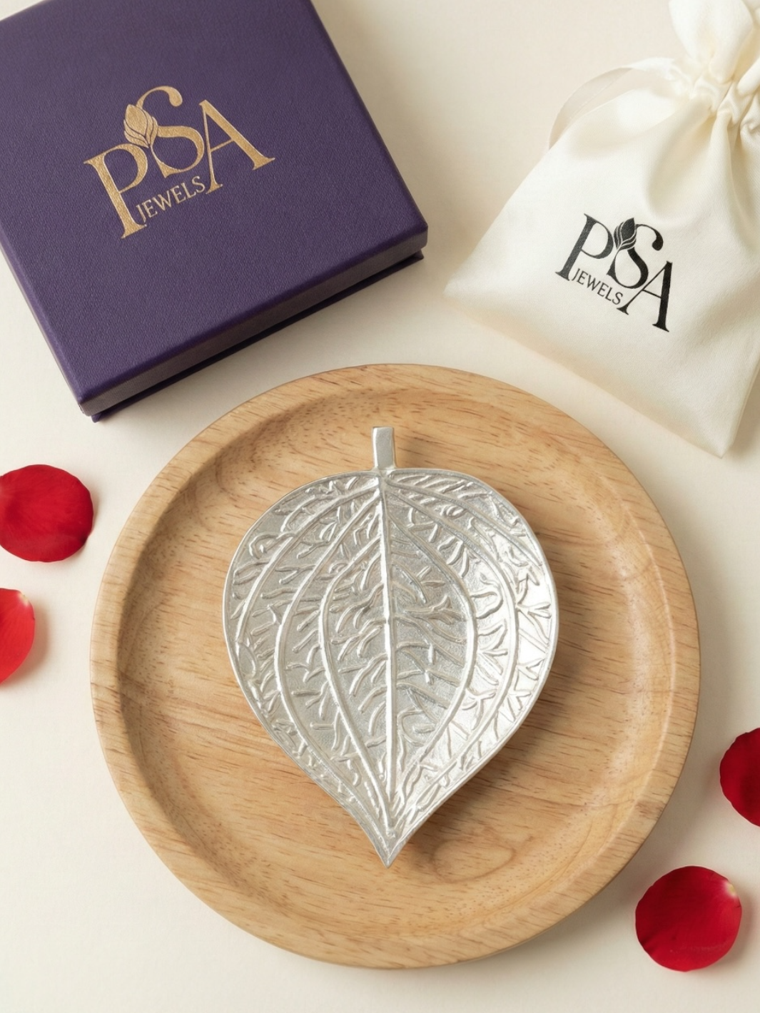 Pure Silver Paan Patta/ Betel leaf