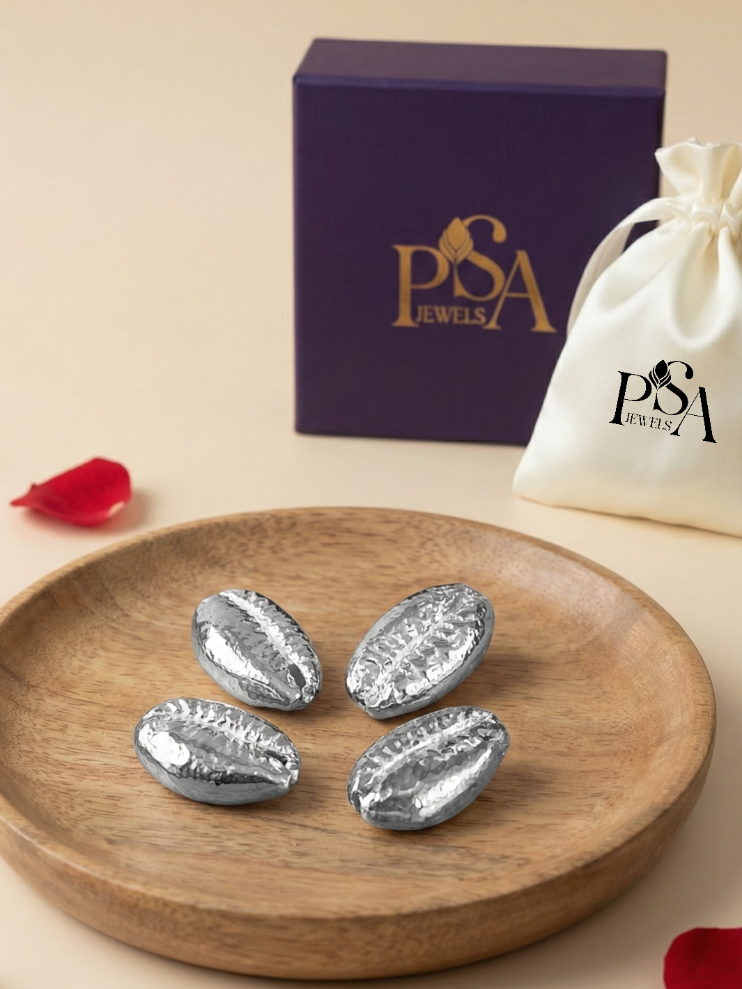 Pure Silver Koudi (4 pieces)