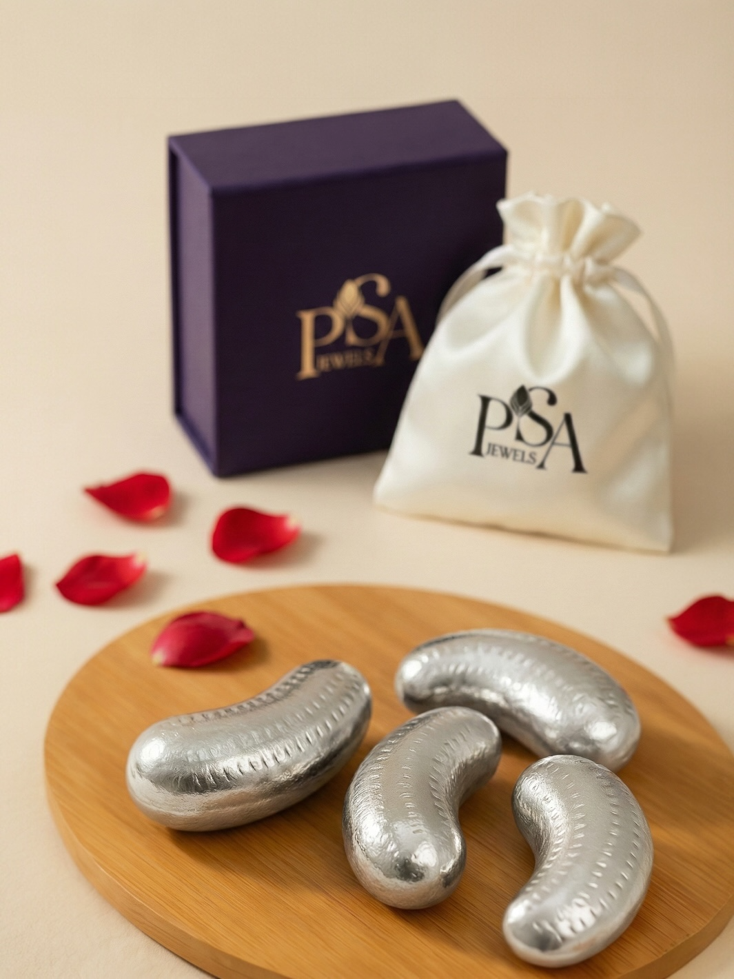 Pure Silver Cashew / Kaaju