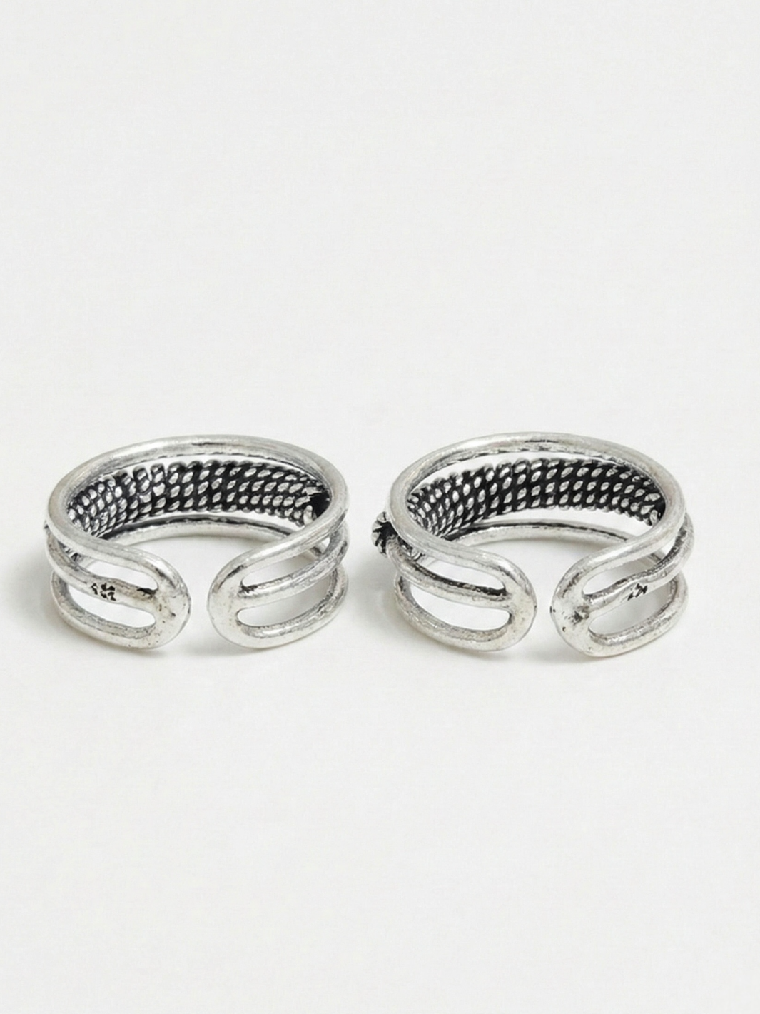 Band Pure Silver Toe Rings