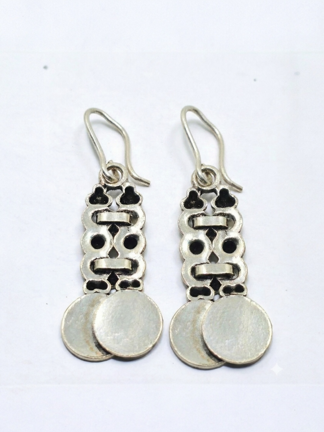Tribal Pure Silver Earring