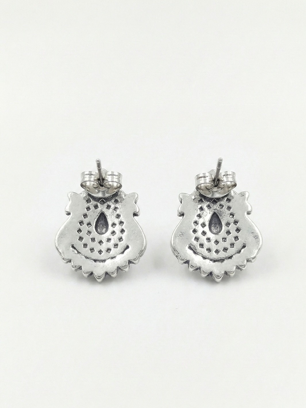 Mystic Paisley Pure Silver Studs