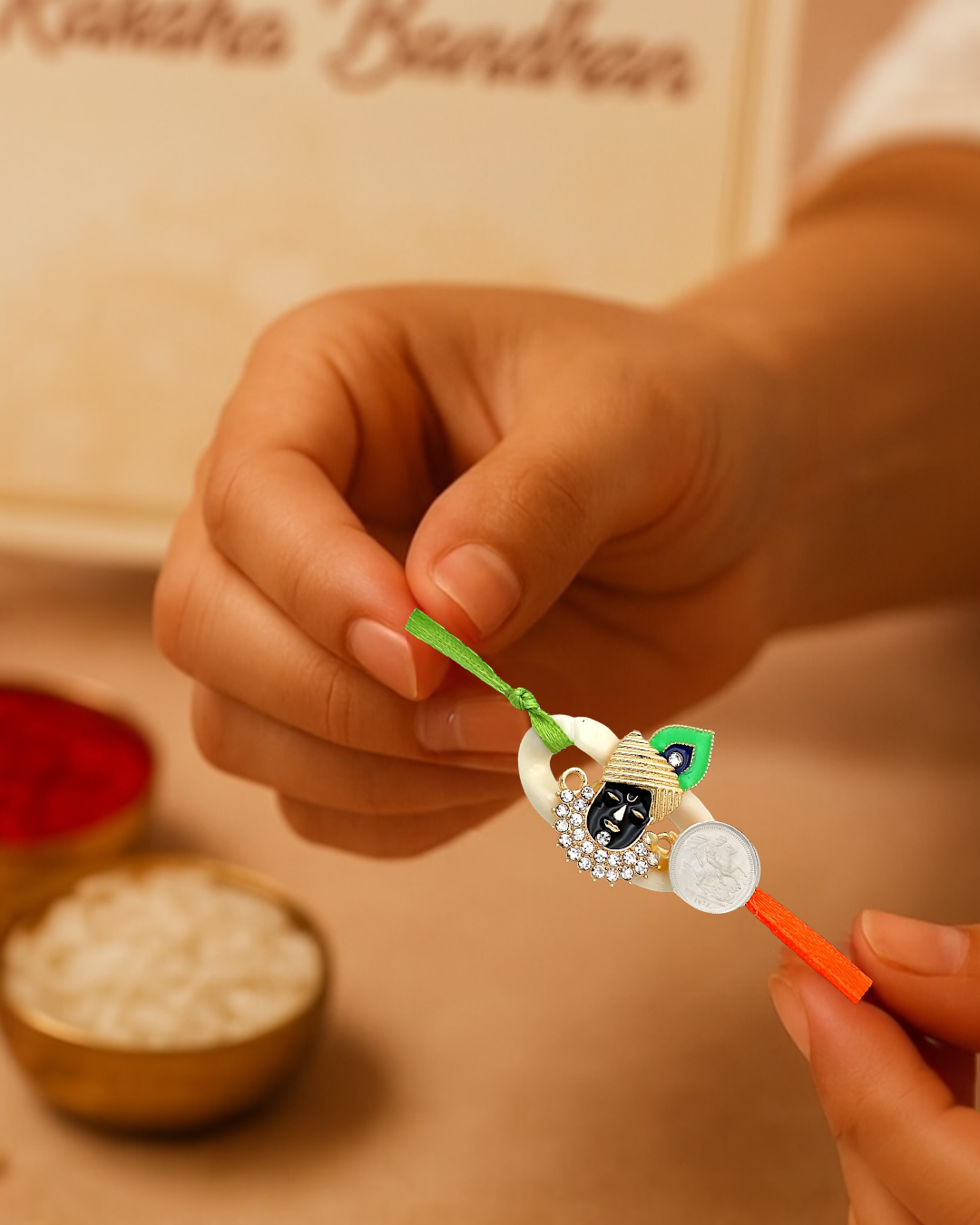 Auspicious Shreenath Ji Moli Rakhi