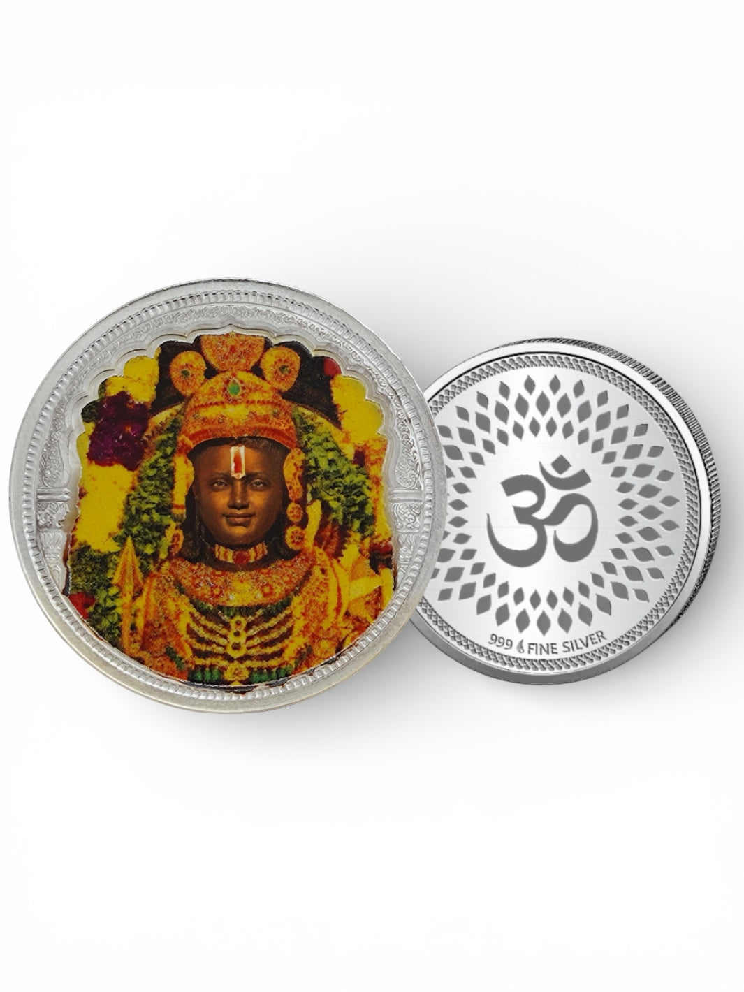 Ayodhya Ram Lalla Pure Silver Coin