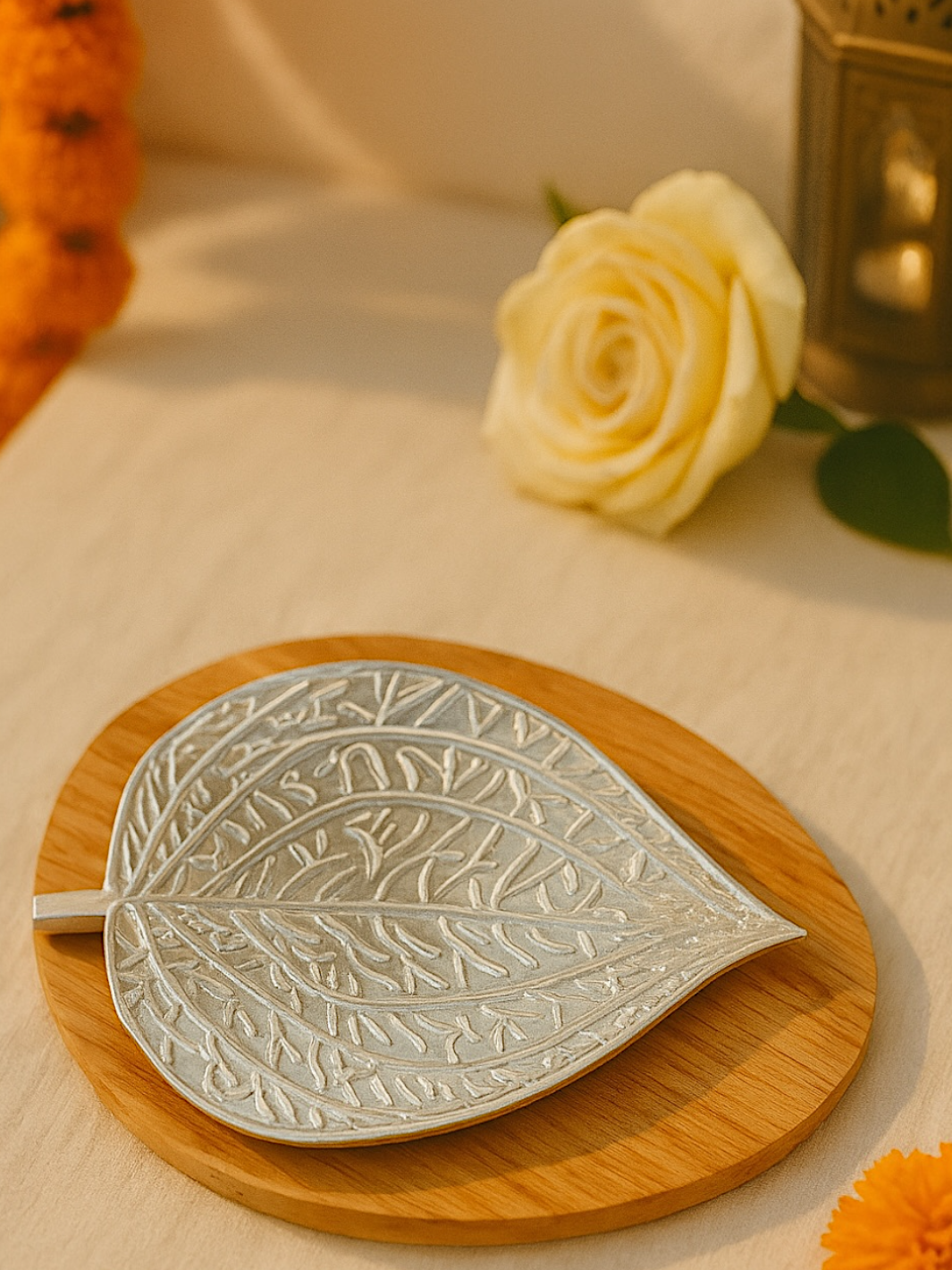 Pure Silver Paan Patta/ Betel leaf