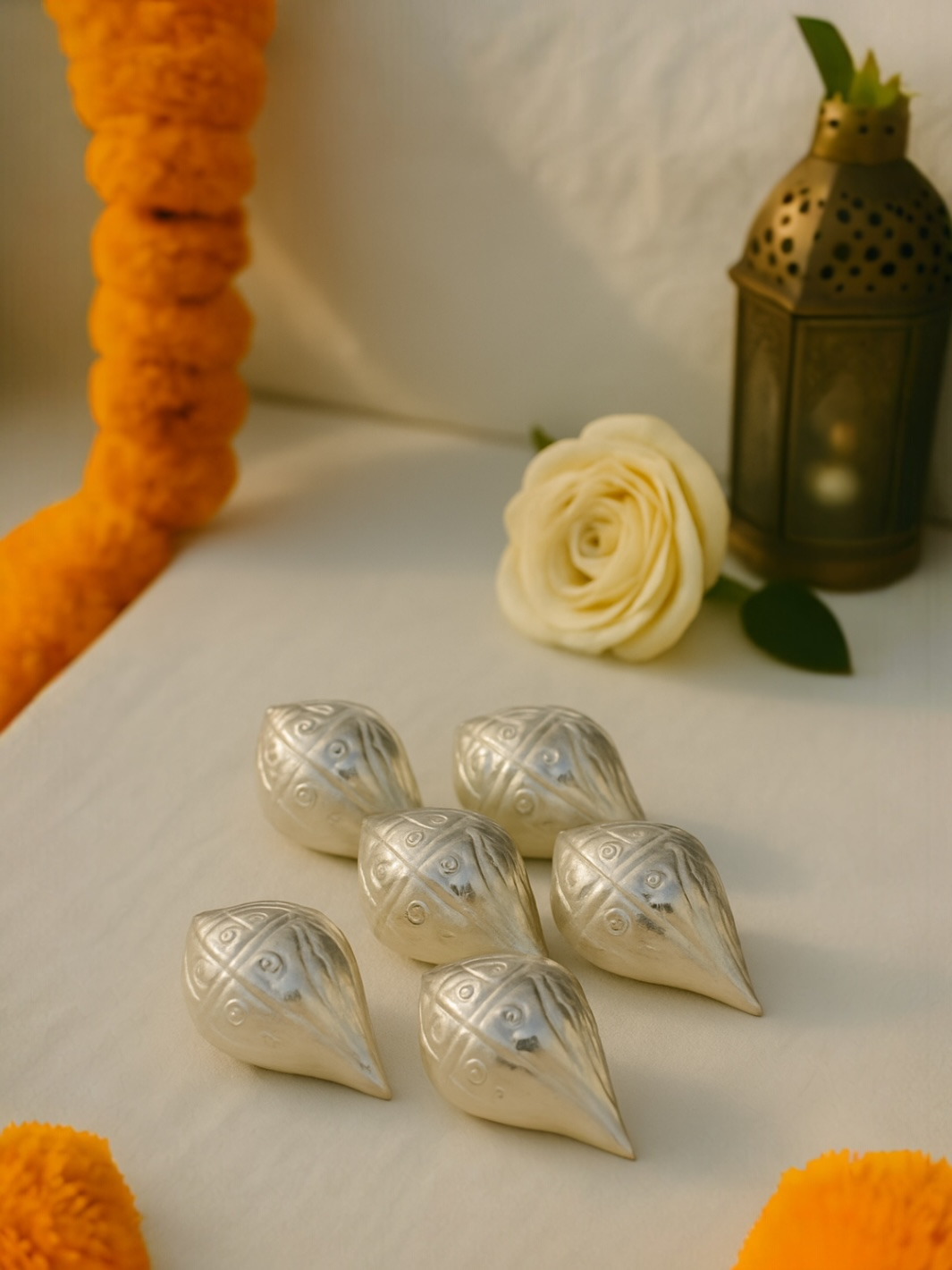 Small Pure Silver Nariyal/ Coconut