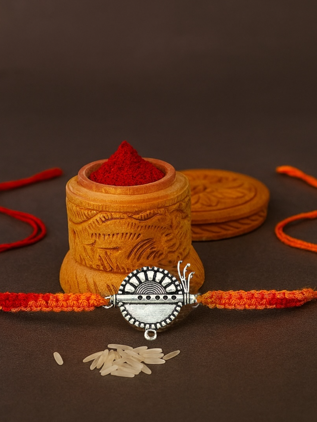 Auspicious Krishna Baasuri Moli Rakhi