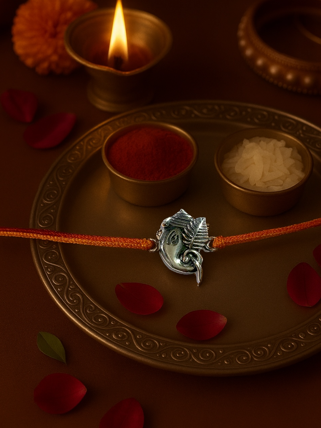 Auspicious Ganesha Shubh Moli Rakhi