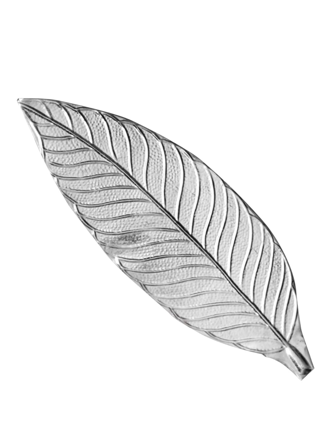 Pure Silver Aaam/Asopalav Pata/ Mango Leaves ( 5 pieces)