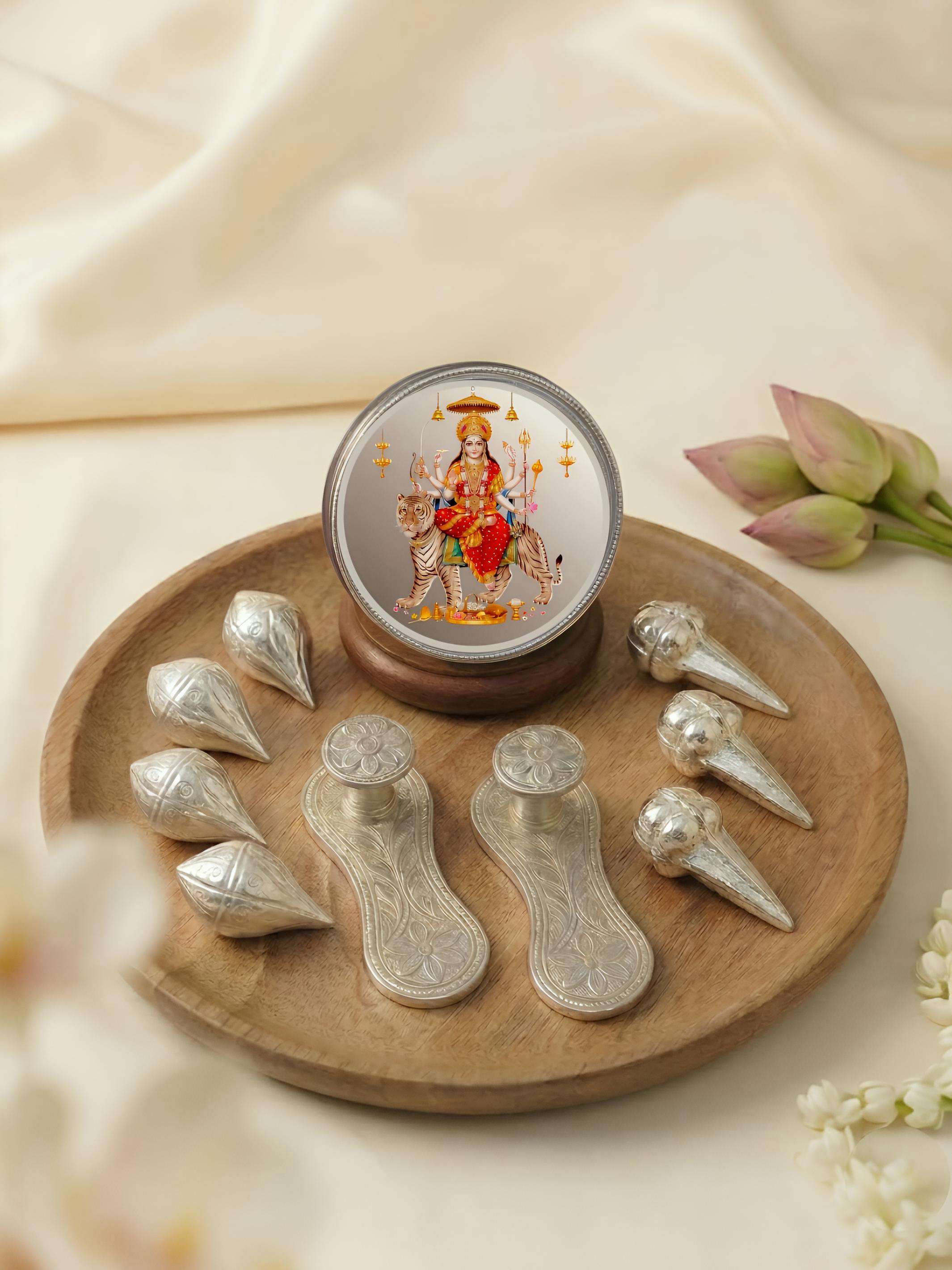 Durga Maa Special Pure Silver Mega Hamper on Navratri / Gift Box