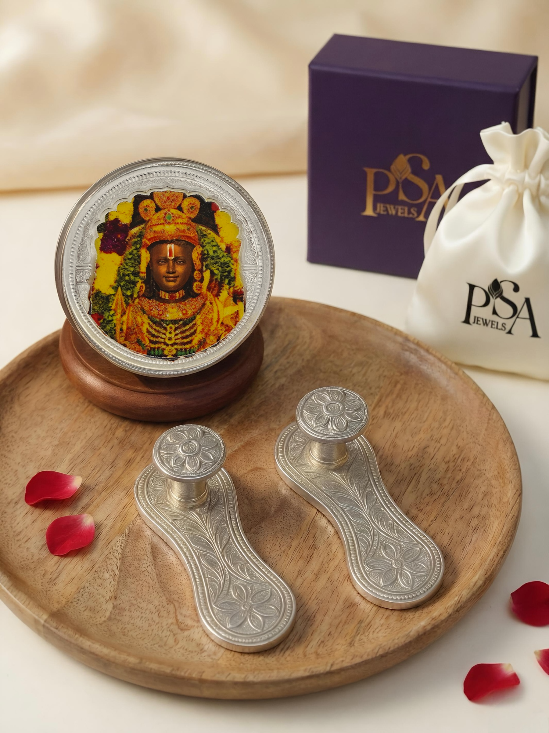 Shree Ram Divine Duo Pure Silver Hamper