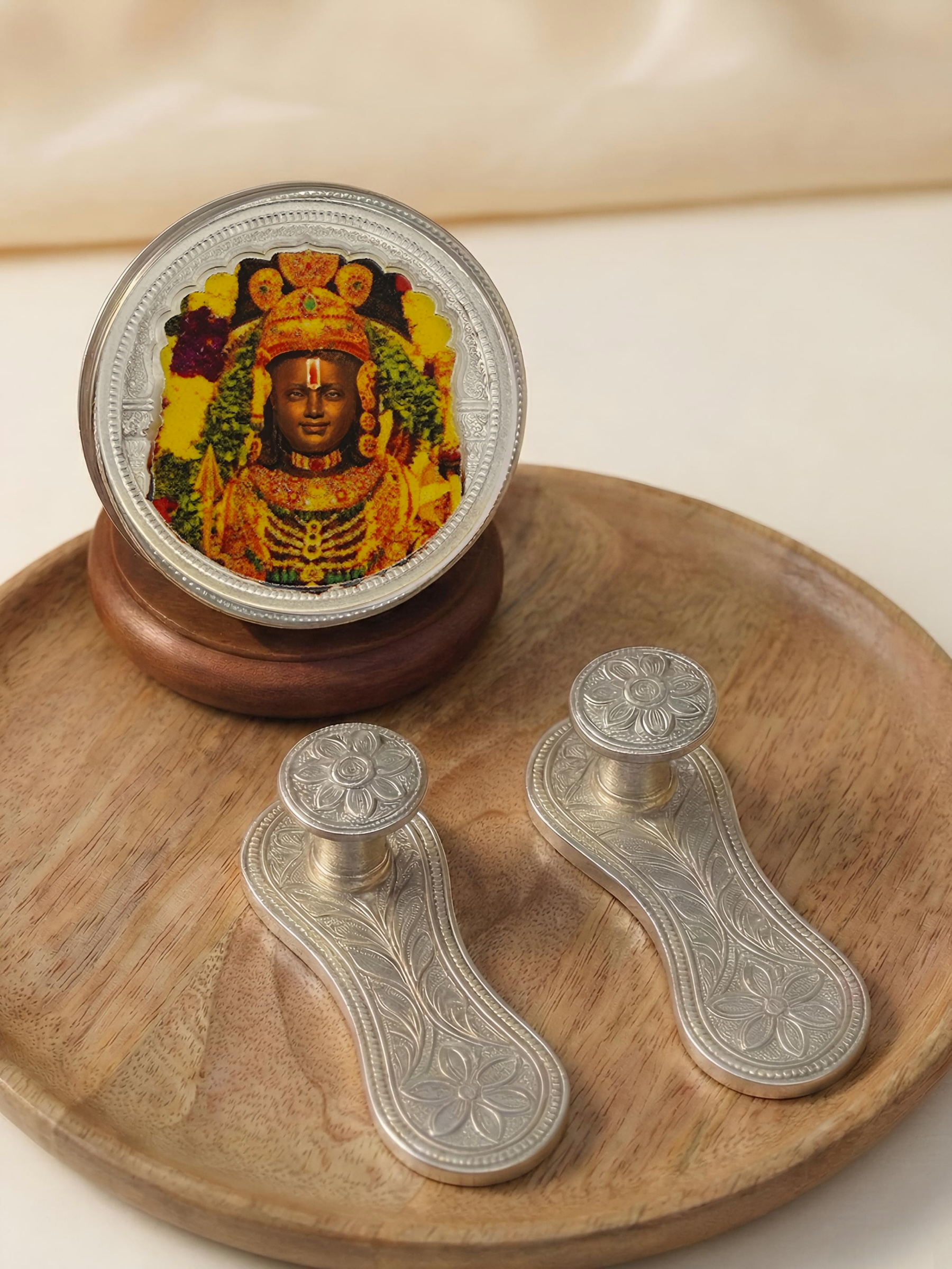 Shree Ram Divine Duo Pure Silver Hamper
