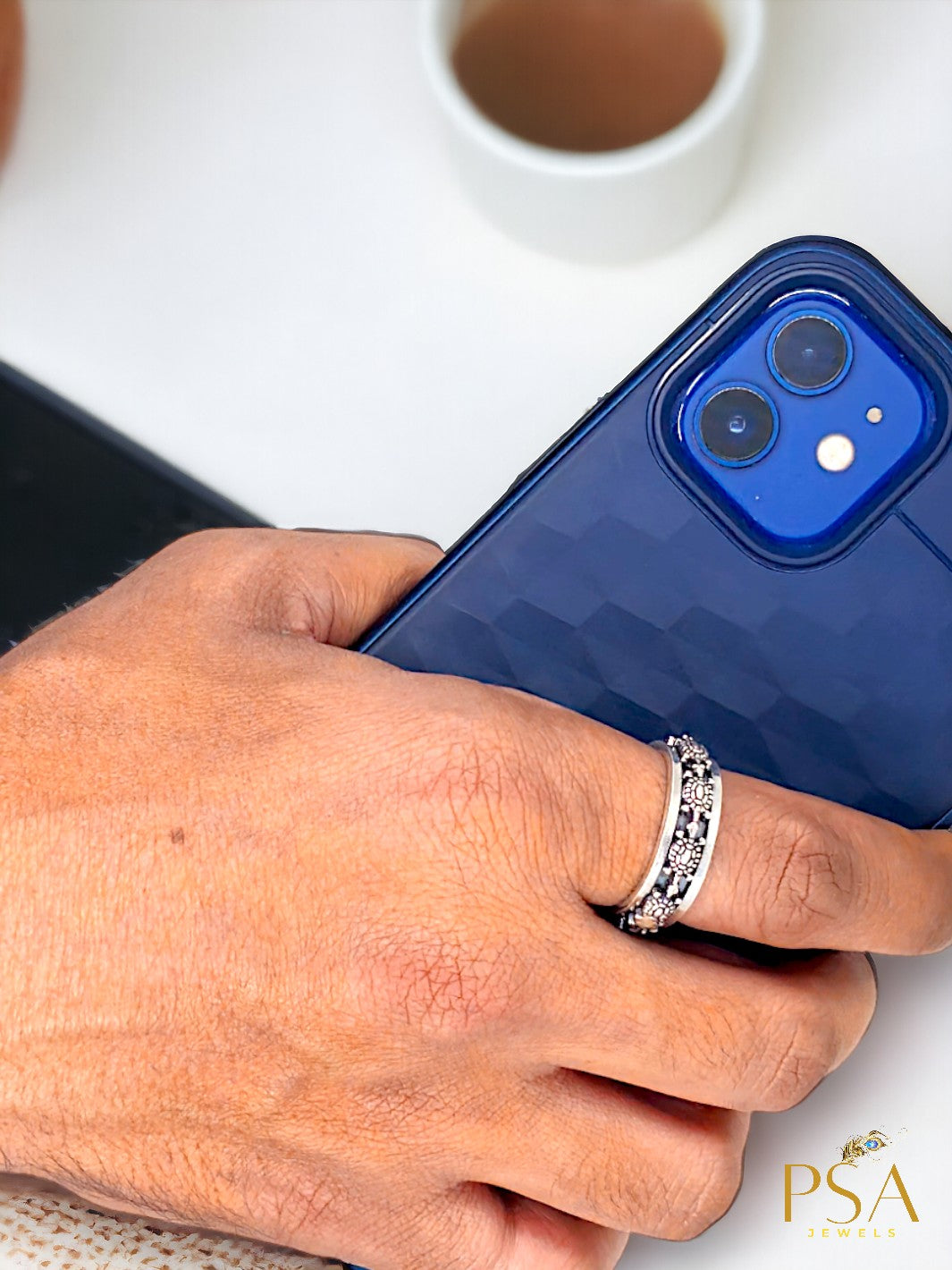 Tortoise Band Ring - PSA Jewels