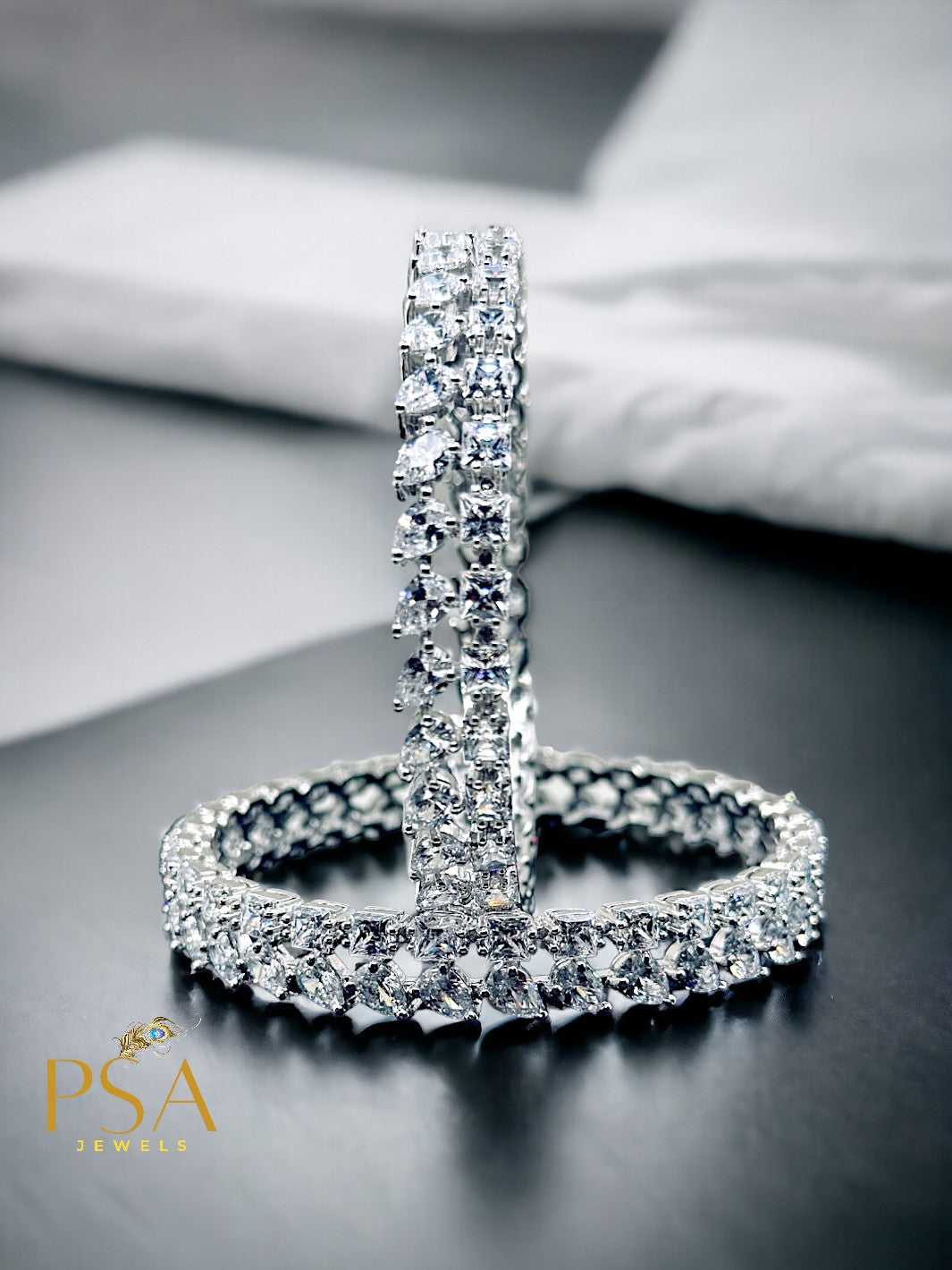 Leaves Bangles (Pack of 2) - PSA Jewels