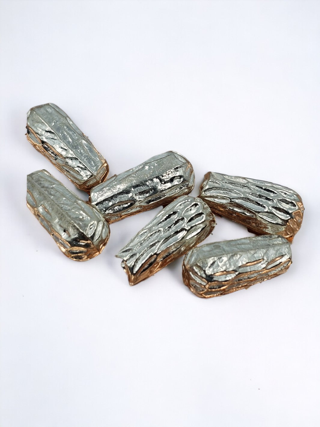 Silver Dates / Kajuur (4 pieces) - PSA Jewels