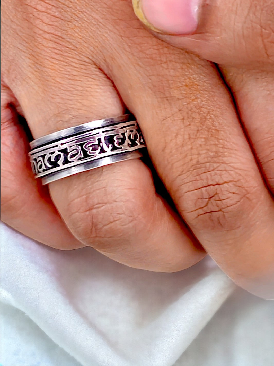 Namaste Band Ring - PSA Jewels