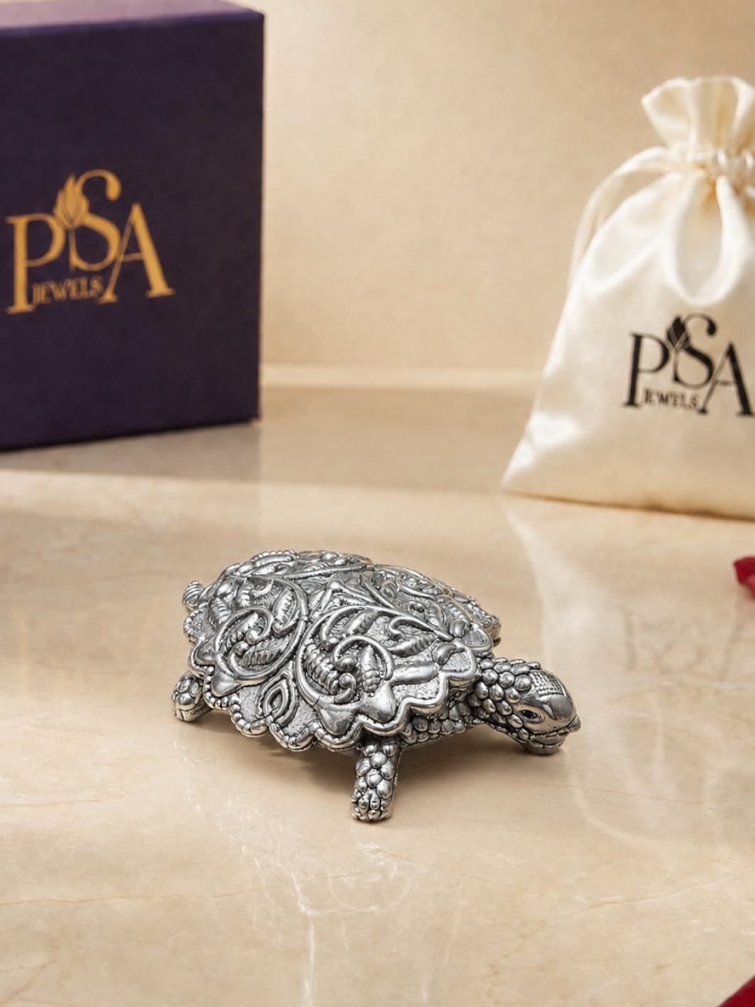 Pure 999 Silver Tortoise