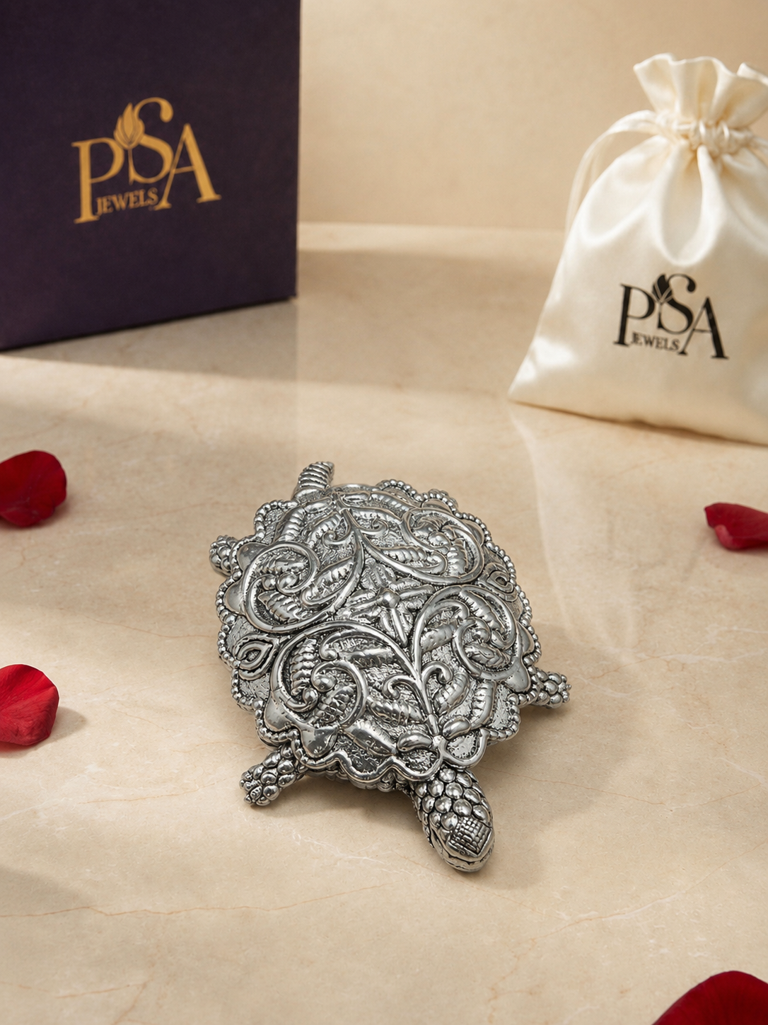 Pure 999 Silver Tortoise