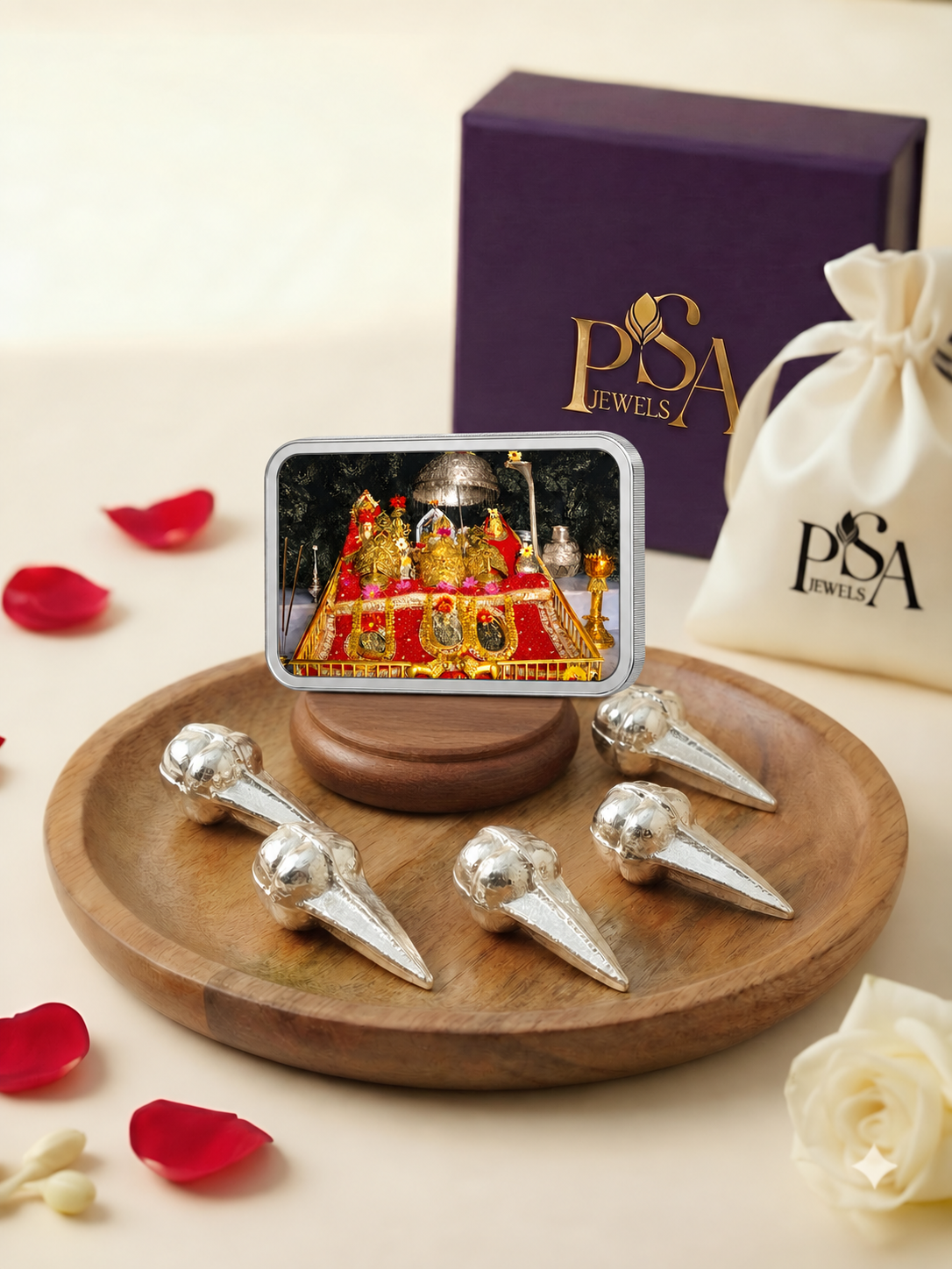 Vaishno Devi Maa Special Pure Silver Hamper on Navratri / Gift Box