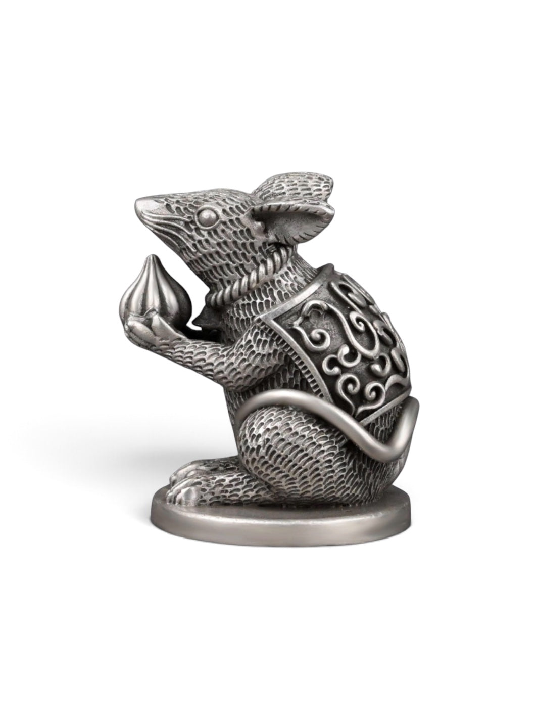 Pure 925 Antique finish Mushak Ganesh Vahan Idol