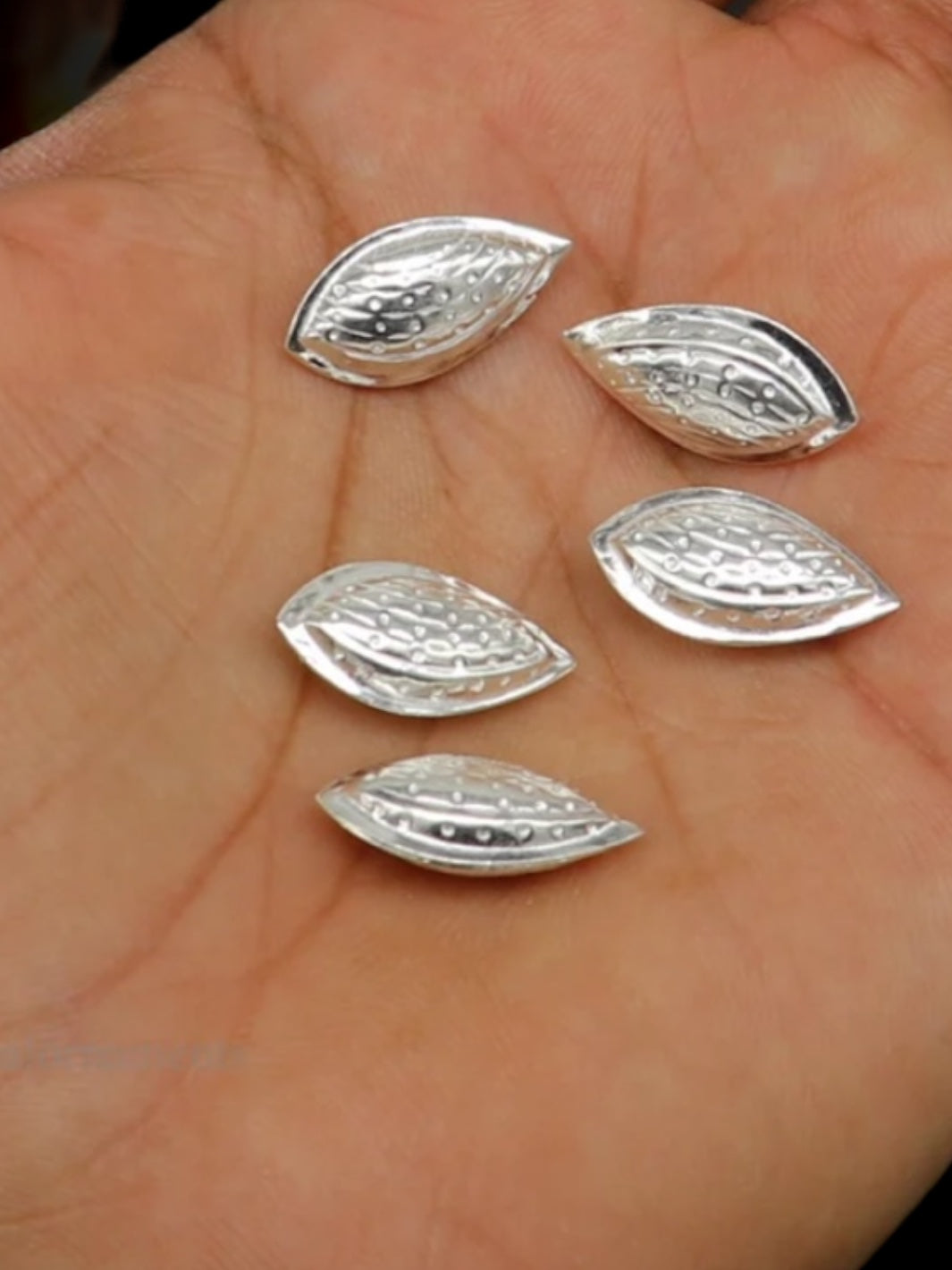 Pure Silver Small Badam/ Almonds