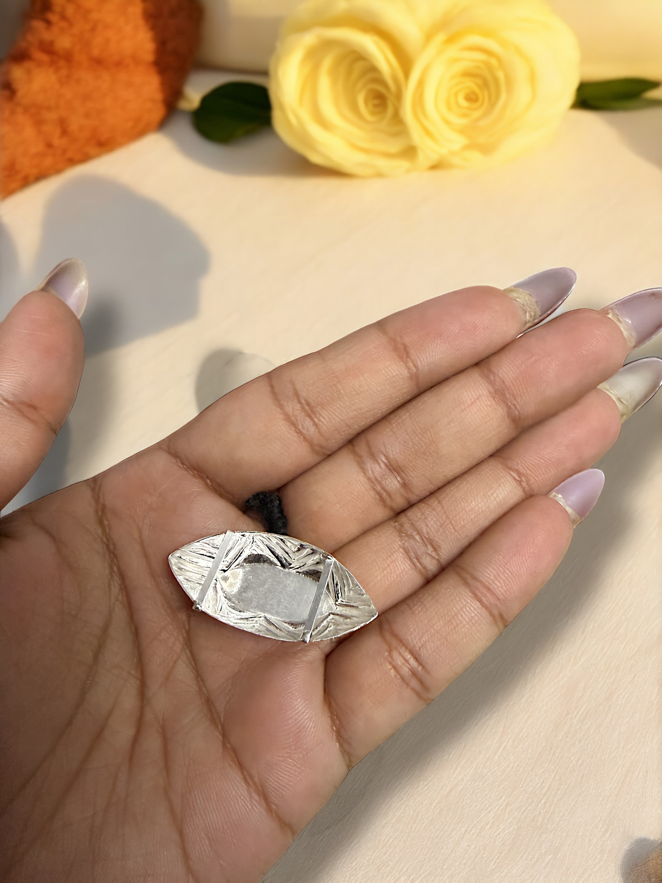 Feng Shui Pure Silver Boat for Divine Blessings