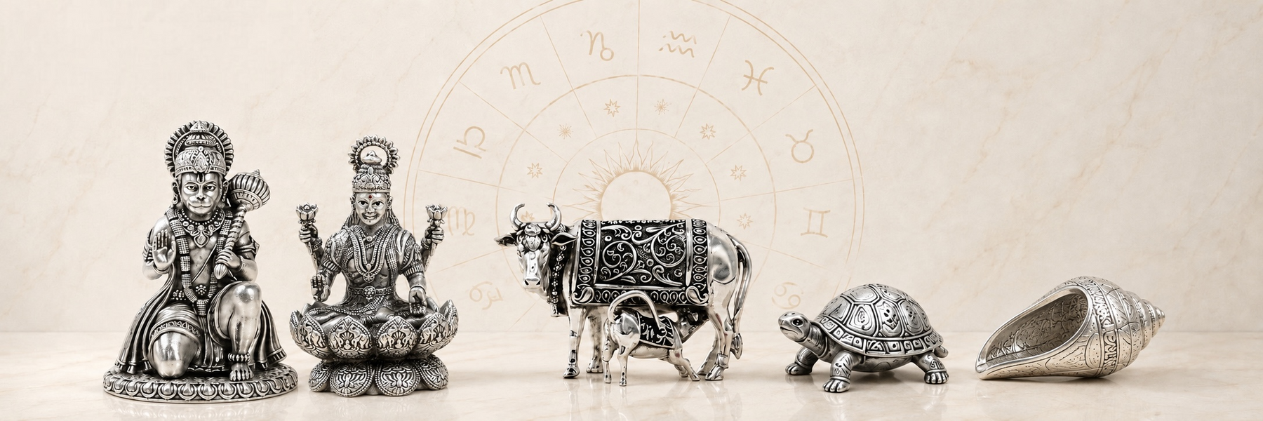 Rashi Remedies in Pure Silver